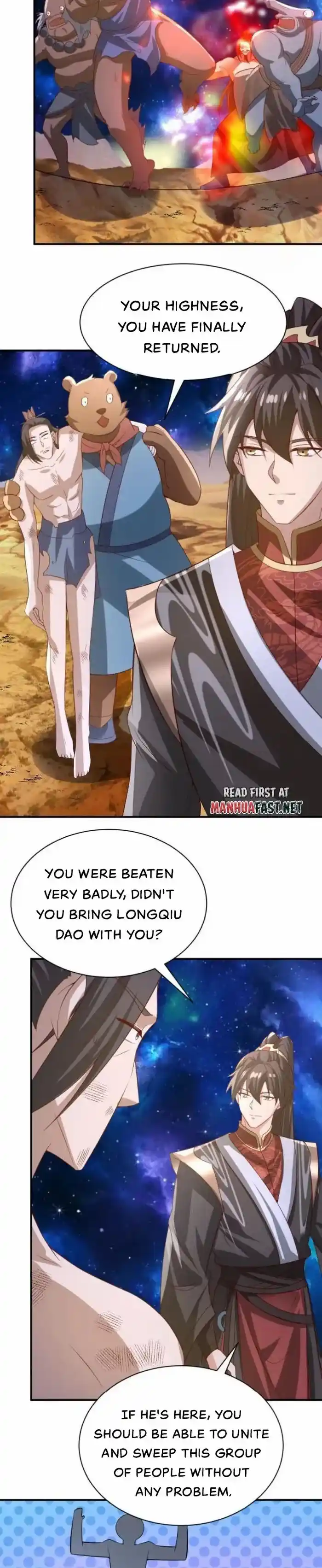 It's Over! The Queen's Soft Rice Husband is Actually Invincible Chapter 345