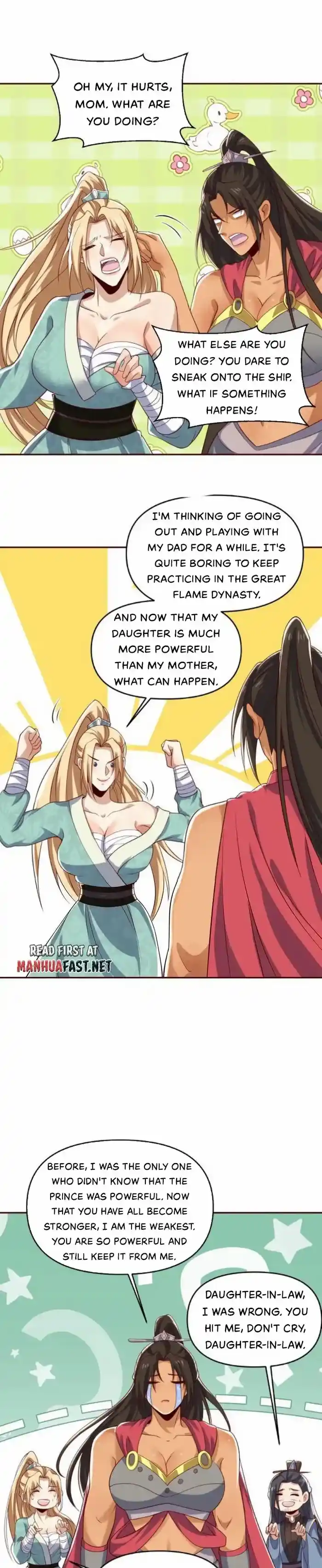 It's Over! The Queen's Soft Rice Husband is Actually Invincible Chapter 346