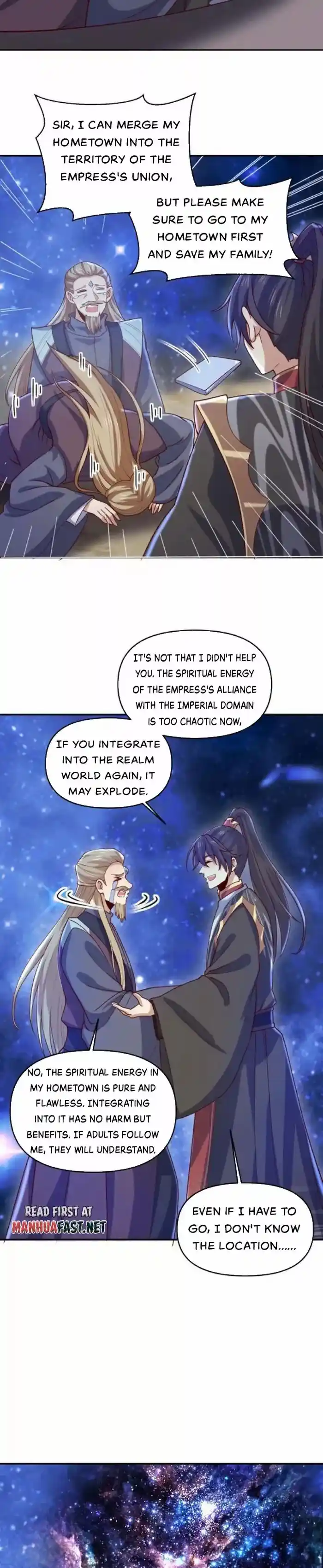 It's Over! The Queen's Soft Rice Husband is Actually Invincible Chapter 347