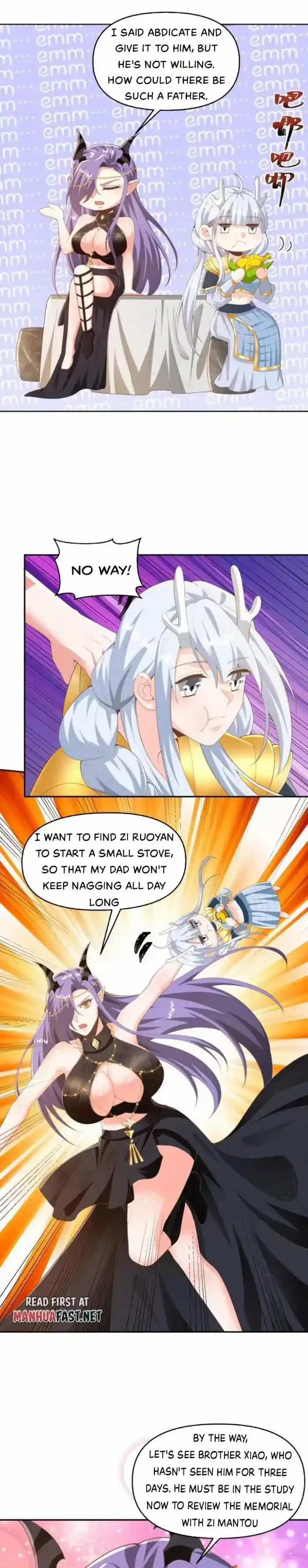 It's Over! The Queen's Soft Rice Husband is Actually Invincible Chapter 349