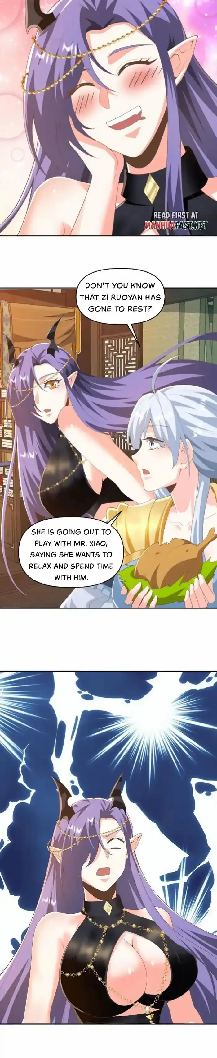 It's Over! The Queen's Soft Rice Husband is Actually Invincible Chapter 349