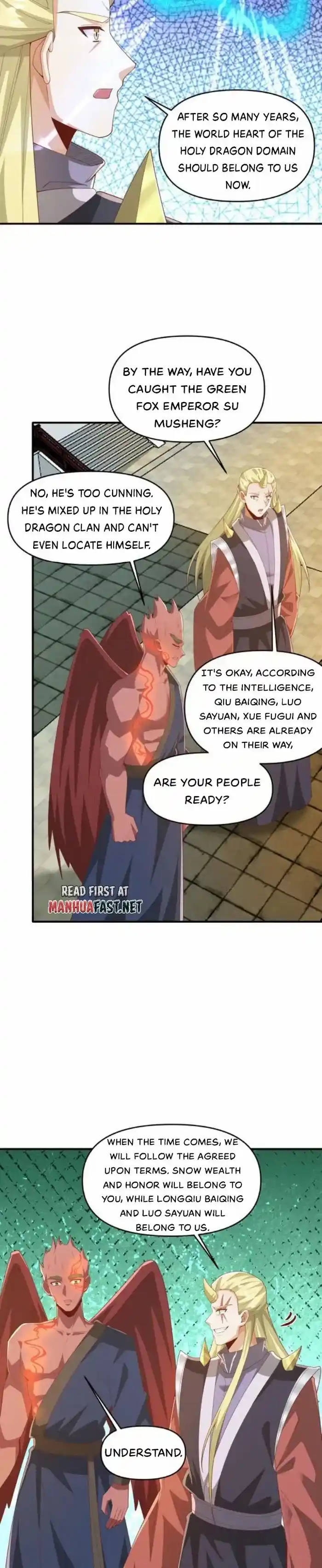 It's Over! The Queen's Soft Rice Husband is Actually Invincible Chapter 368