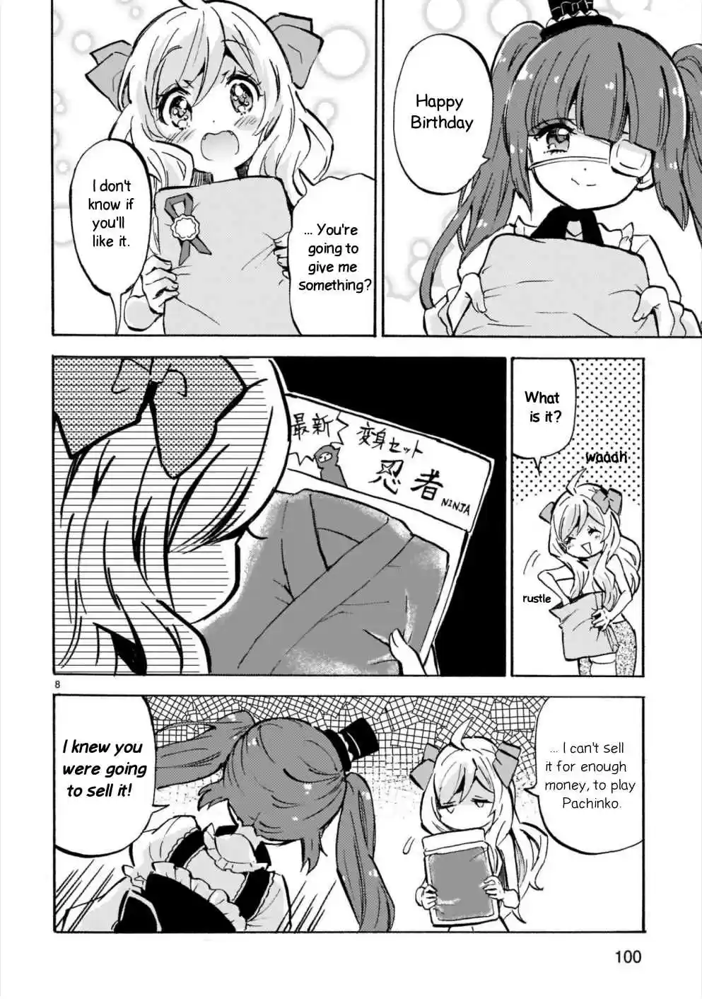 Jashin-chan Dropkick 183 A precious gift