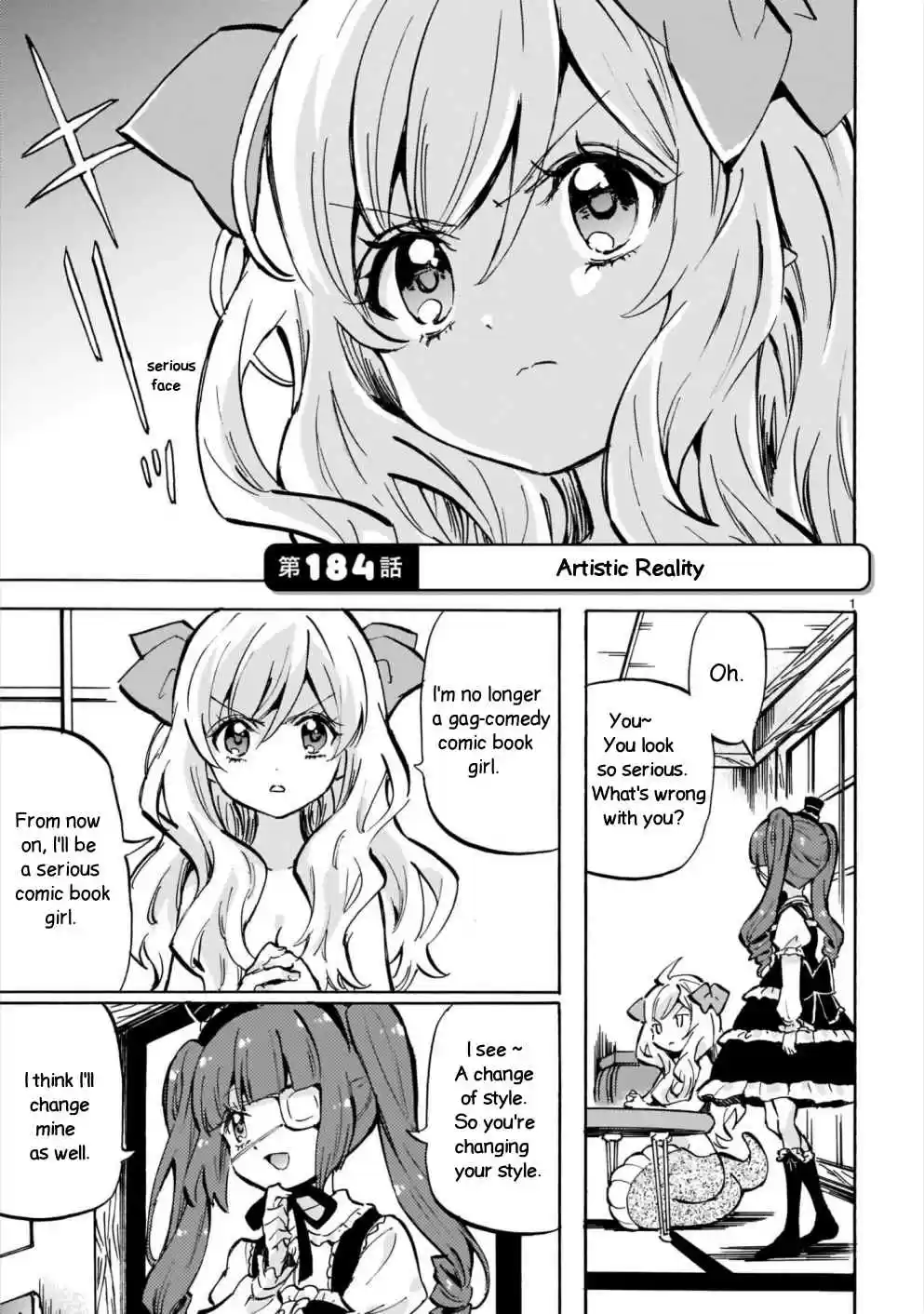 Jashin-chan Dropkick 184 Artistic Reality