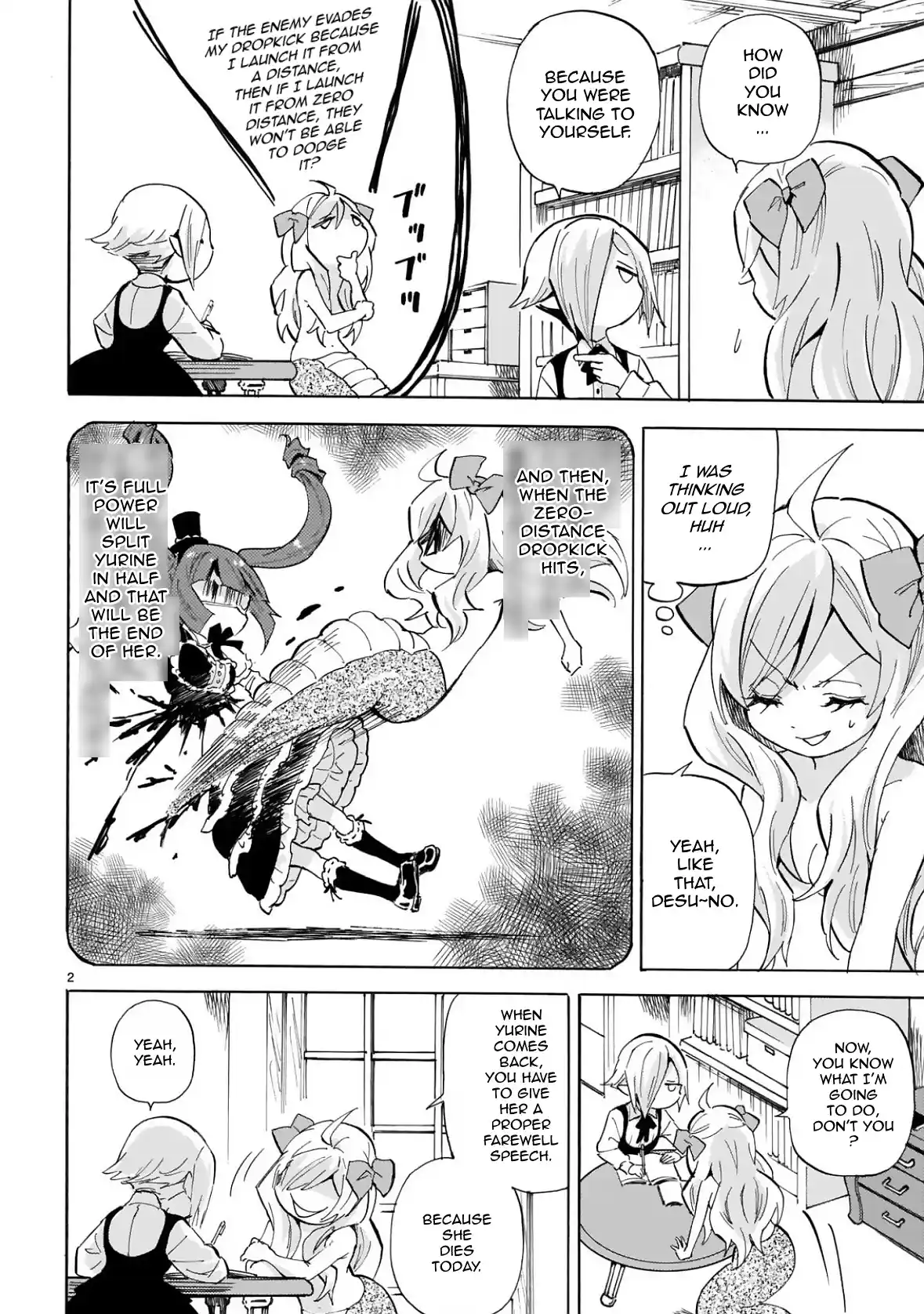 Jashin-Chan Dropkick Chapter 228