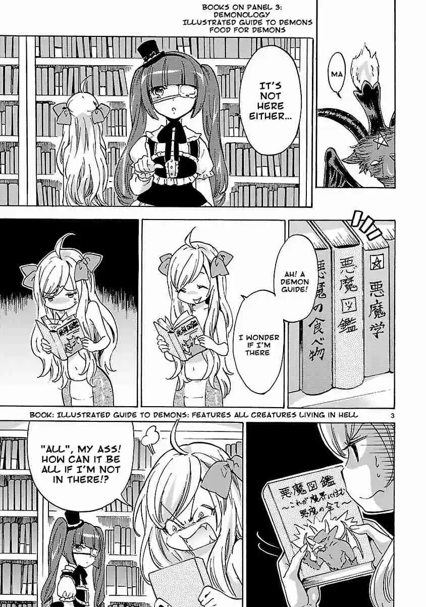 Jashin chan Dropkick Vol. 1 Ch. 3.1 Searching for the lost book