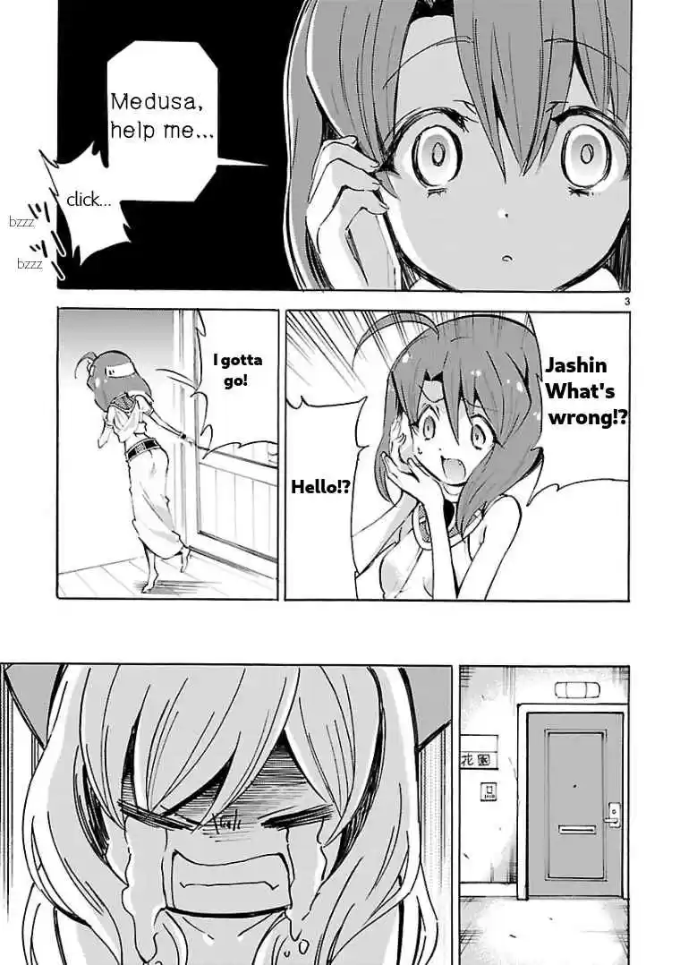 Jashin chan Dropkick Vol. 10 Ch. 115 Medusa's day