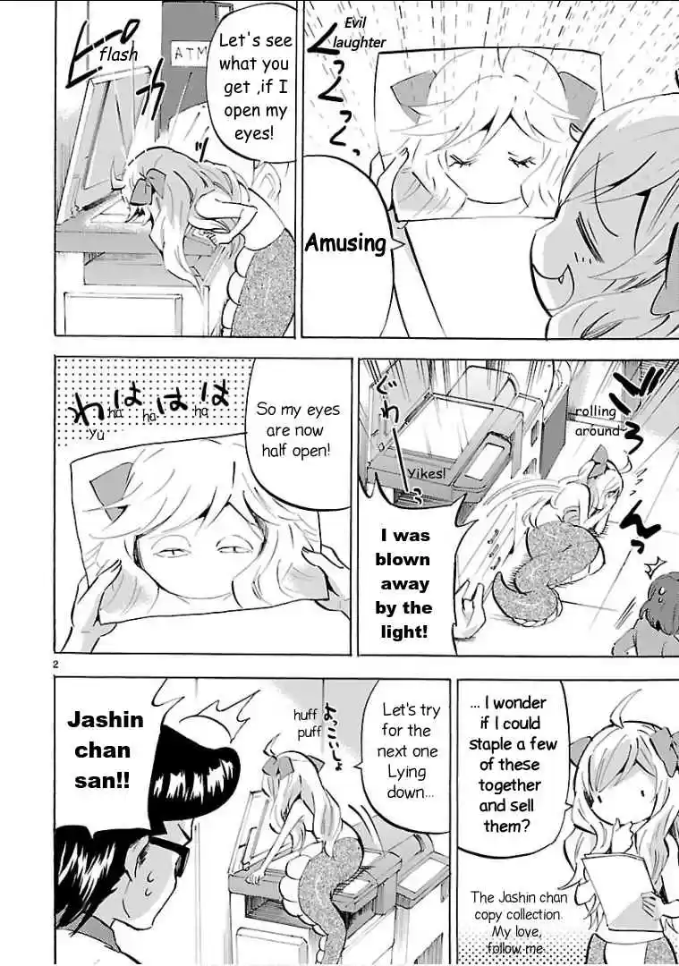 Jashin chan Dropkick Vol. 12 Ch. 138 I copy, You copy.