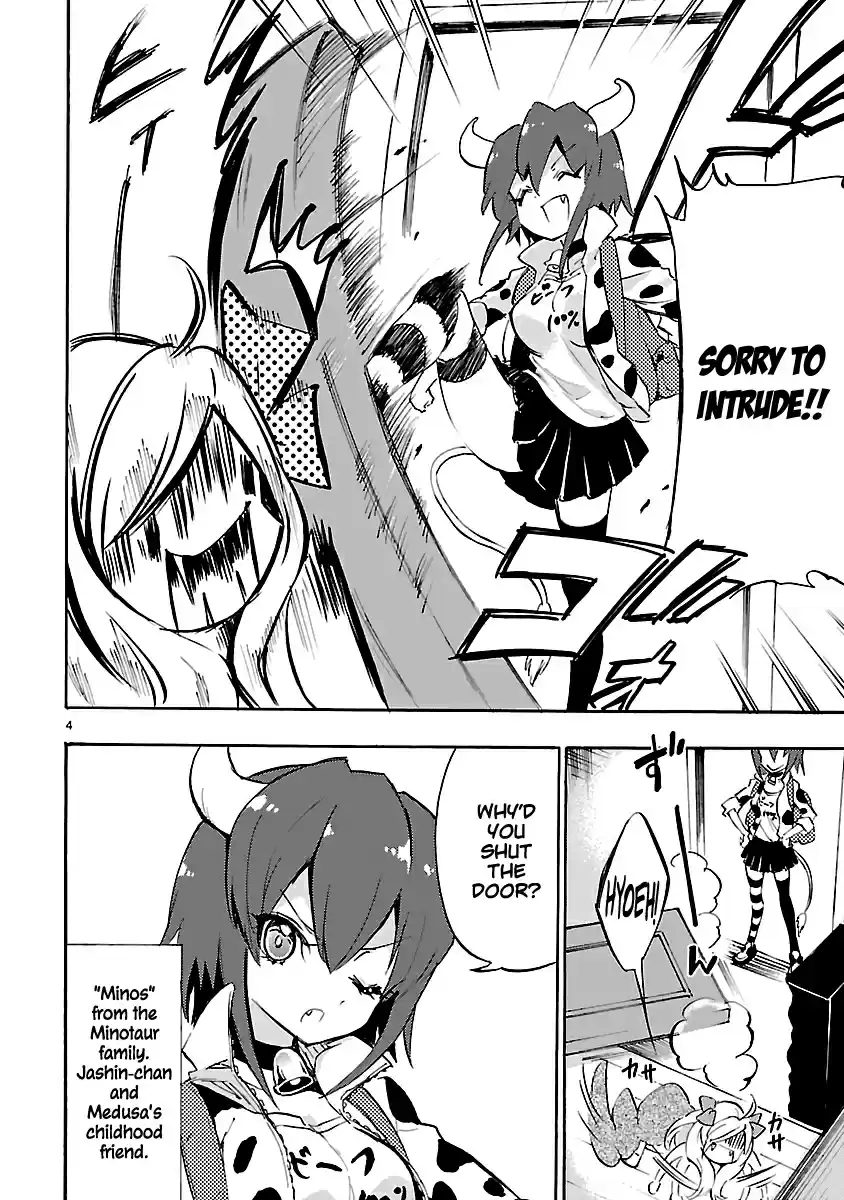Jashin chan Dropkick Vol. 3 Ch. 38 A New Demon! Minos Appears!