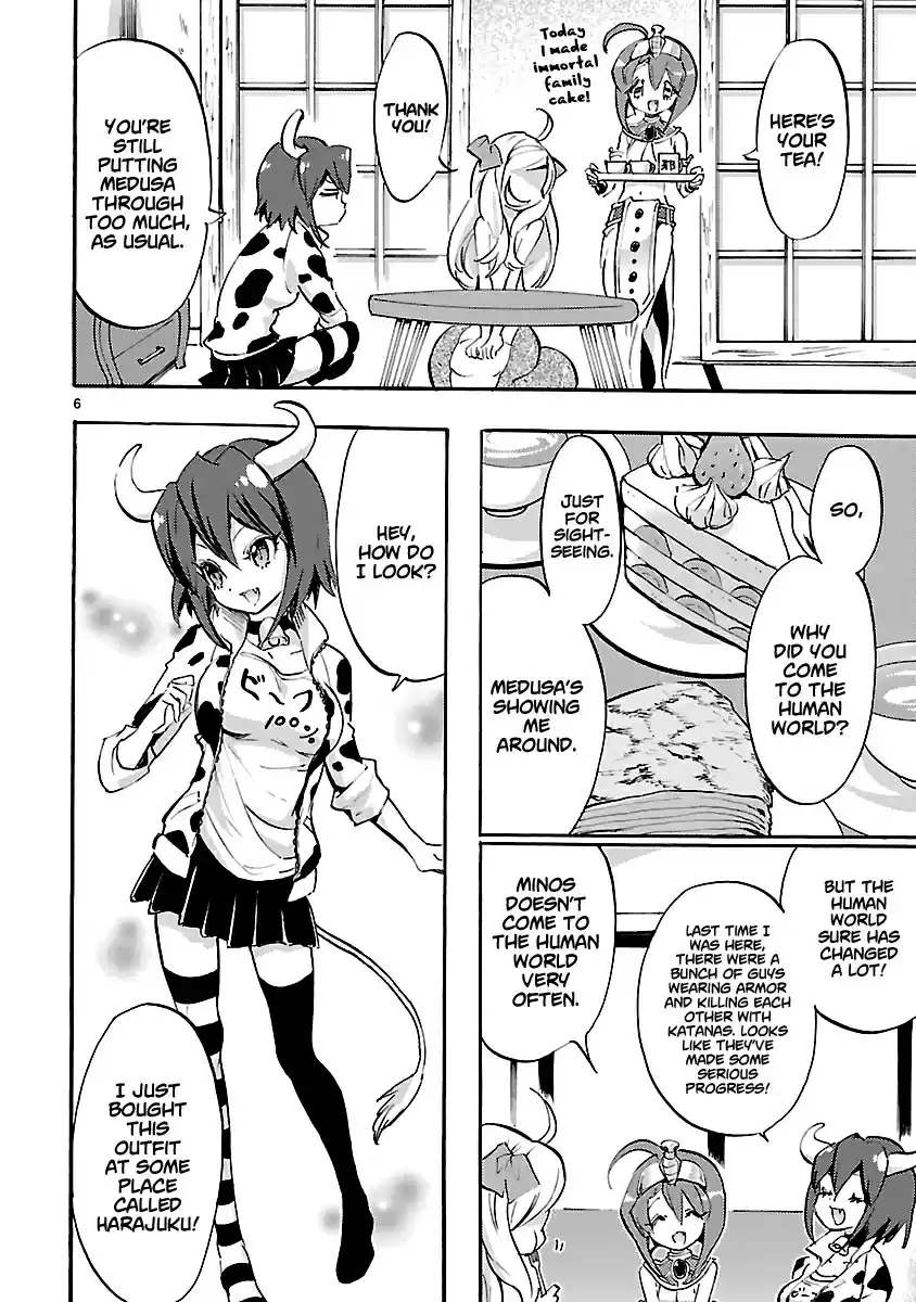 Jashin chan Dropkick Vol. 3 Ch. 38 A New Demon! Minos Appears!