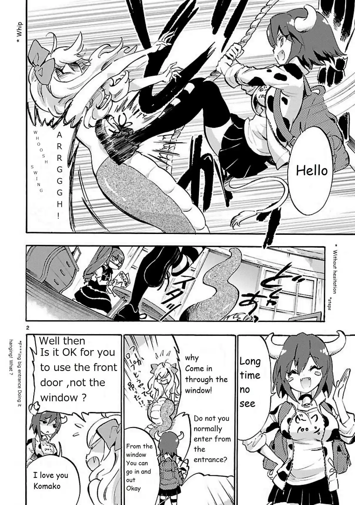 Jashin chan Dropkick Vol. 4 Ch. 43 Minos chan again