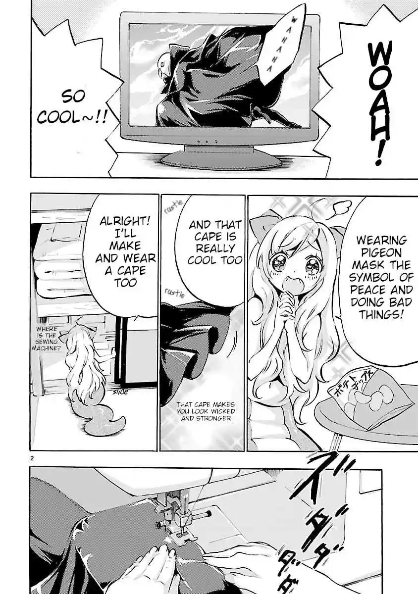 Jashin chan Dropkick Vol. 4 Ch. 47 Baron Pigeon's Cape