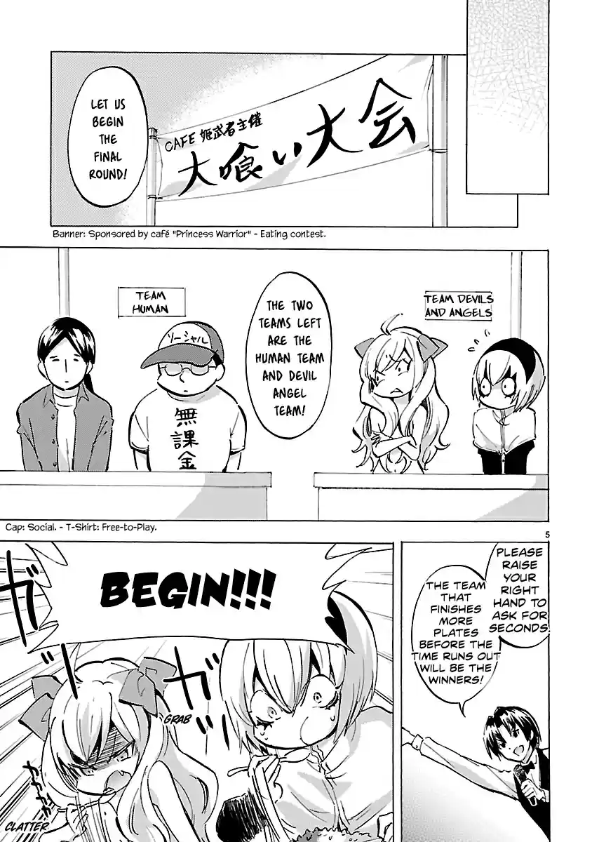 Jashin chan Dropkick Vol. 7 Ch. 79 Eating Competition
