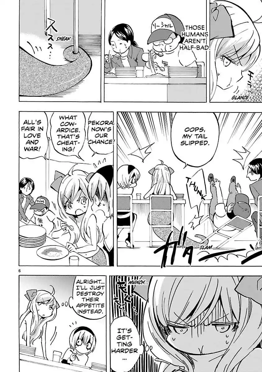 Jashin chan Dropkick Vol. 7 Ch. 79 Eating Competition