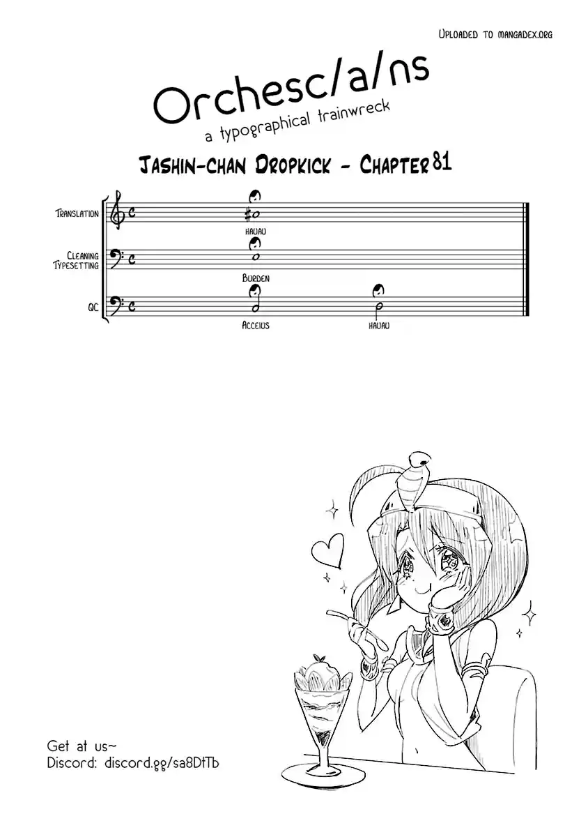 Jashin chan Dropkick Vol. 7 Ch. 81 Compensation