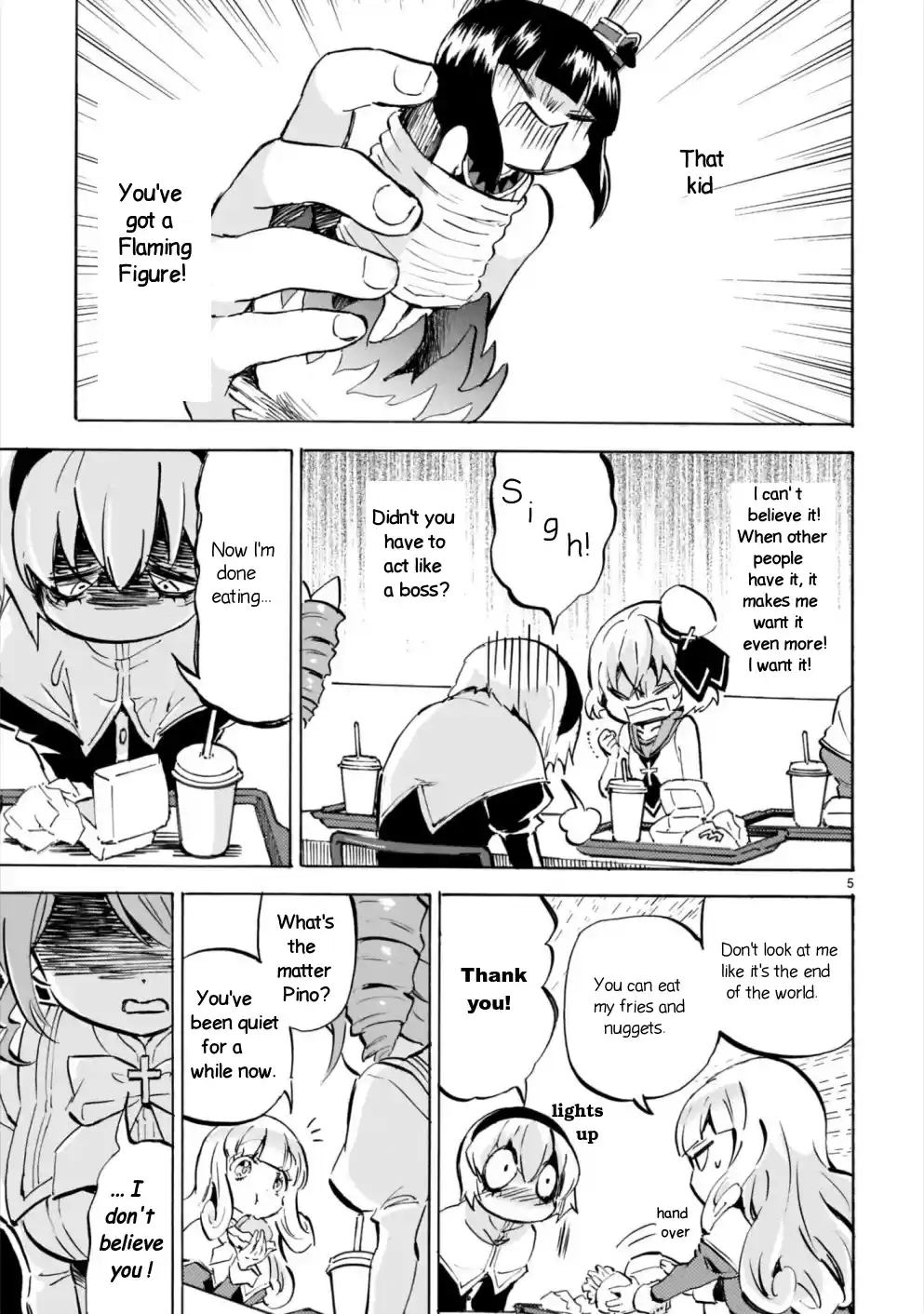 Jashin-Chan Dropkick Vol.16 Chapter 179: Flaming Figure