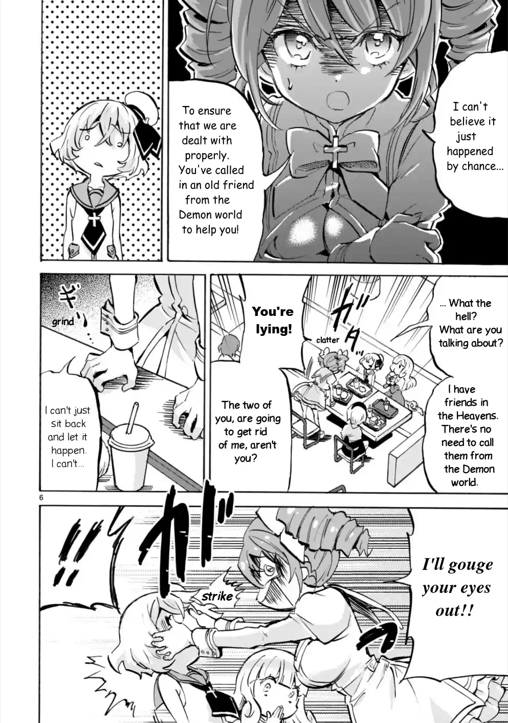 Jashin-Chan Dropkick Vol.16 Chapter 179: Flaming Figure