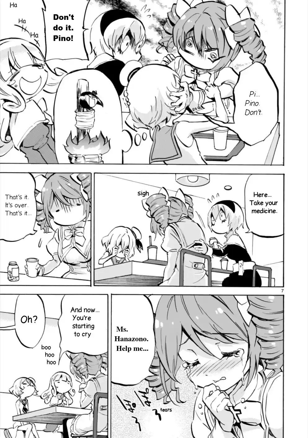 Jashin-Chan Dropkick Vol.16 Chapter 179: Flaming Figure