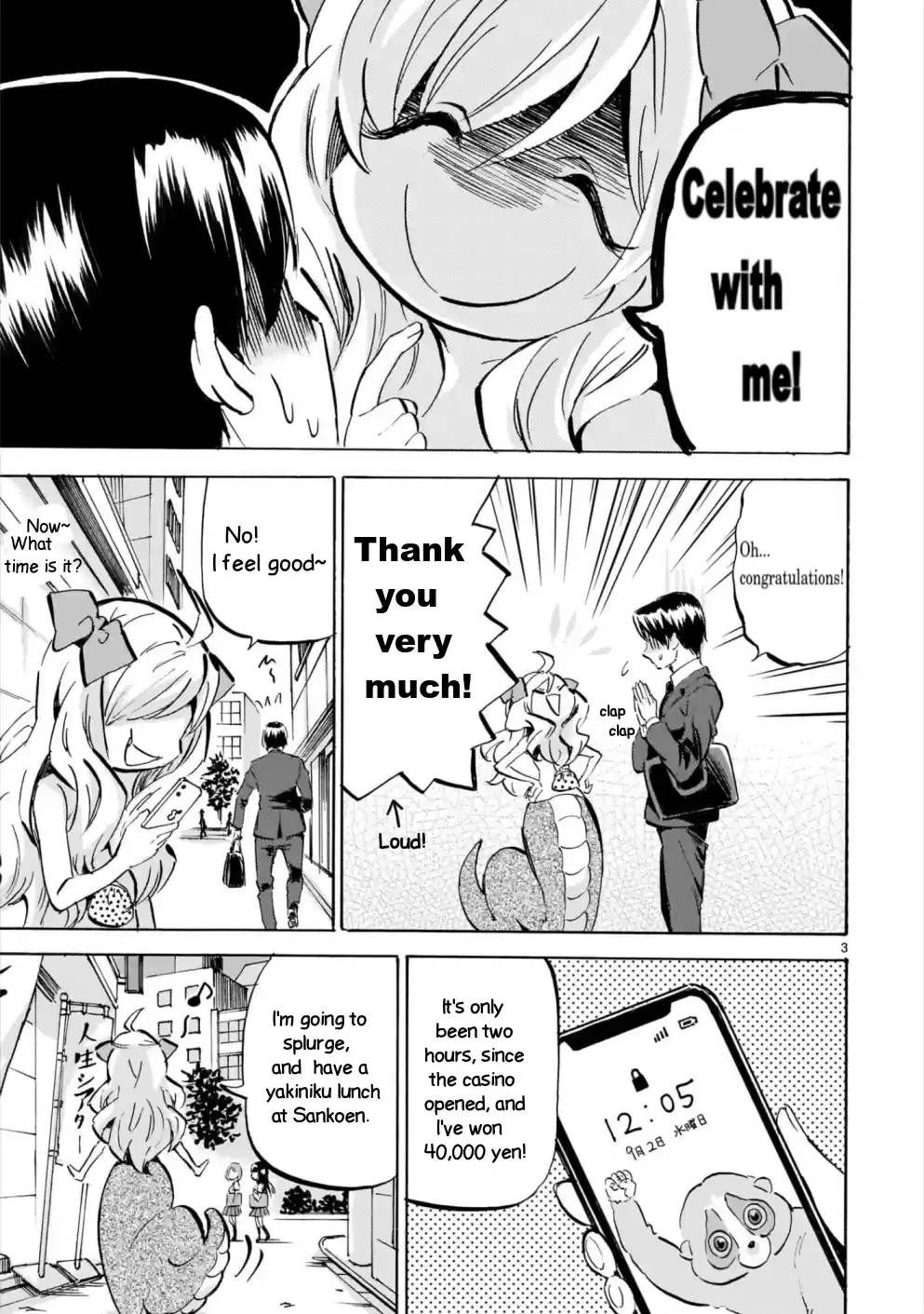 Jashin-Chan Dropkick Vol.16 Chapter 180: Life Theater Celebration !