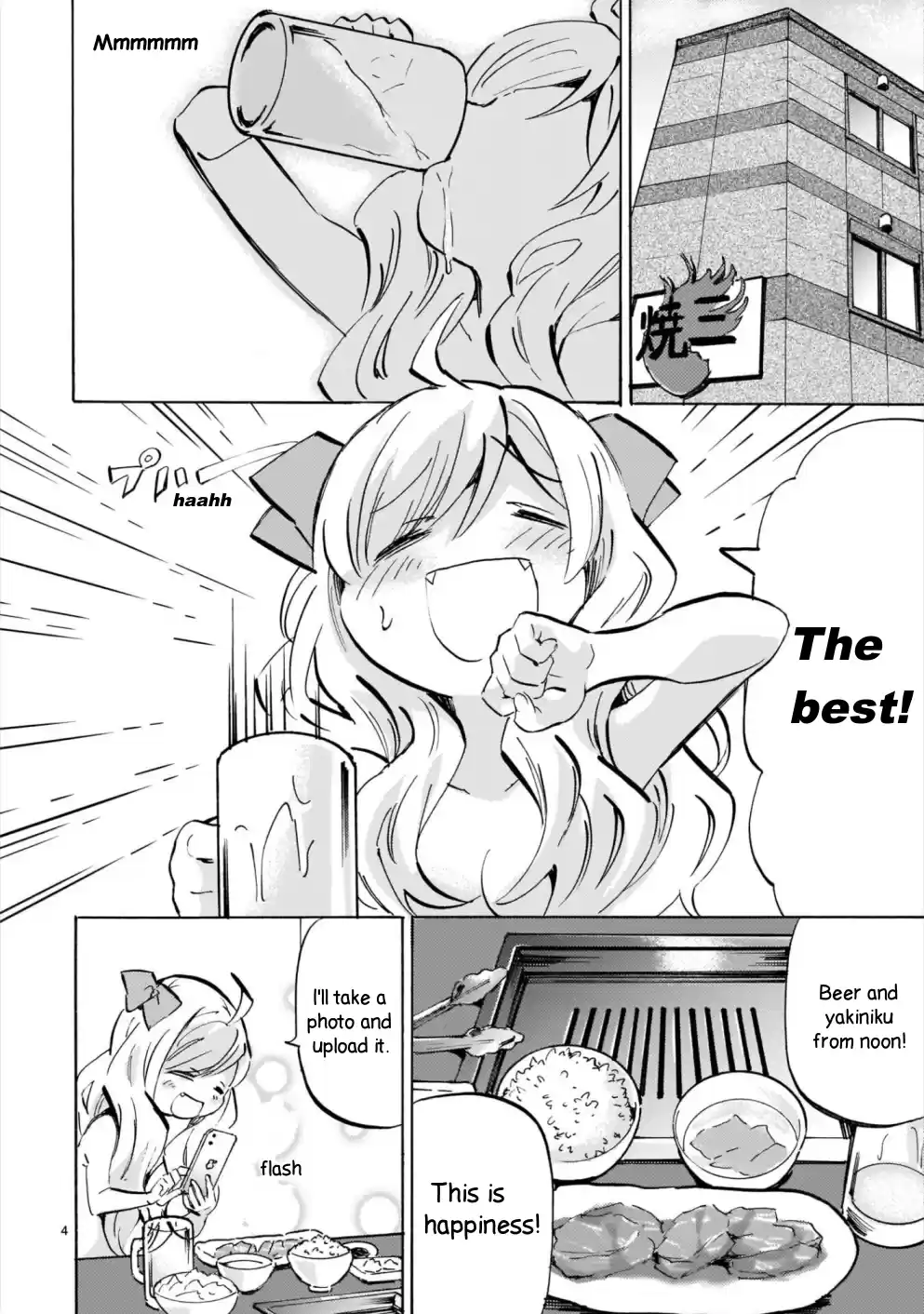 Jashin-Chan Dropkick Vol.16 Chapter 180: Life Theater Celebration !