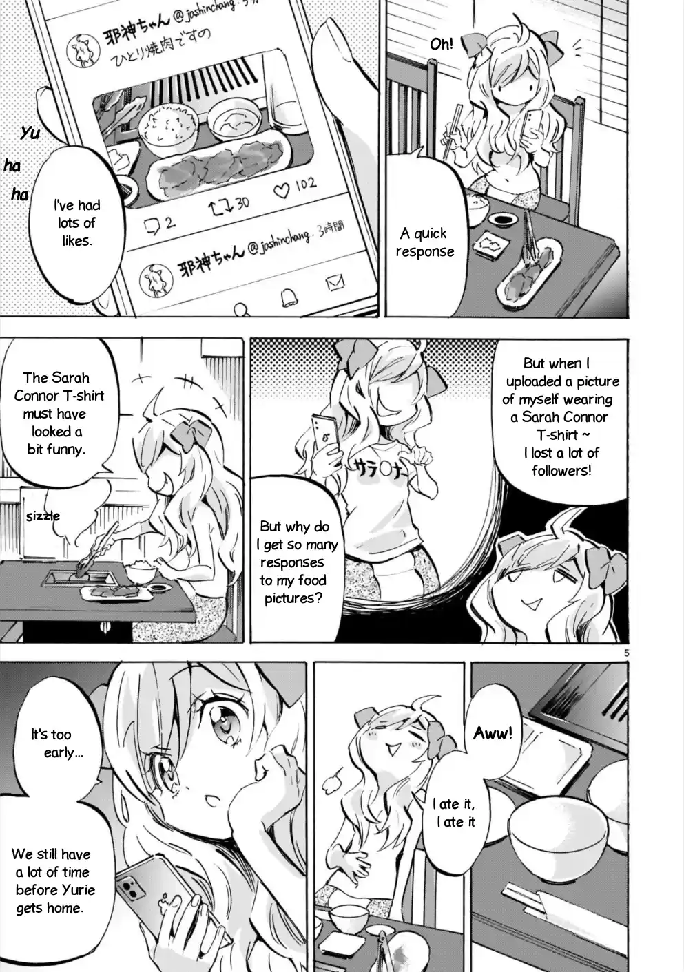 Jashin-Chan Dropkick Vol.16 Chapter 180: Life Theater Celebration !