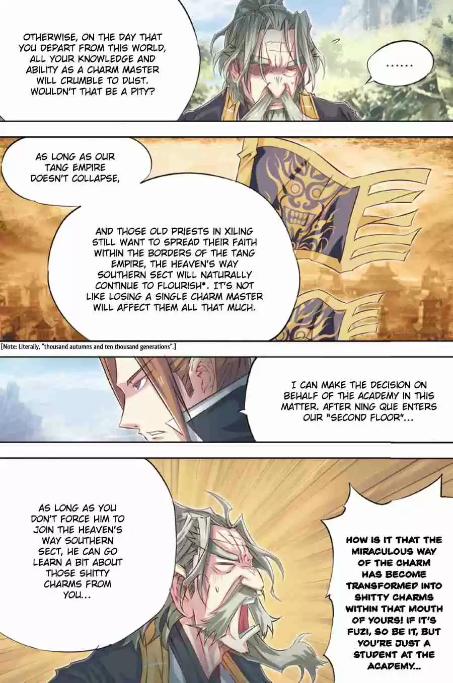 Jiang Ye Ch. 56 Light of Dawn, Glorious View