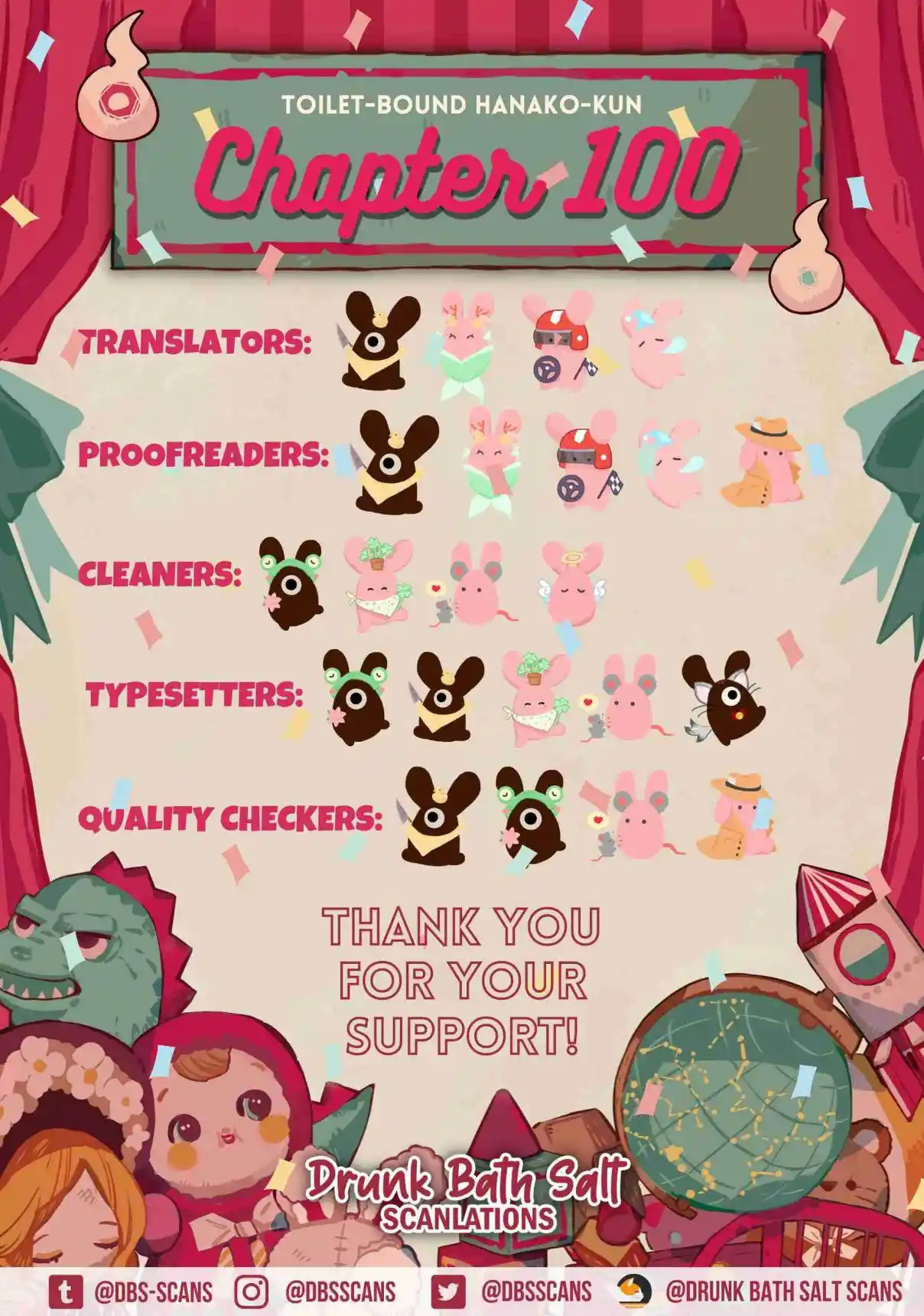 Jibaku Shounen Hanako-kun 100