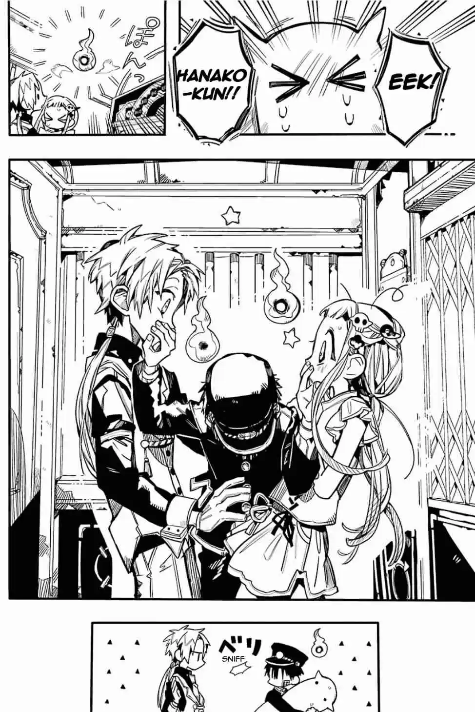 Jibaku Shounen Hanako kun Ch. 62 Elevator