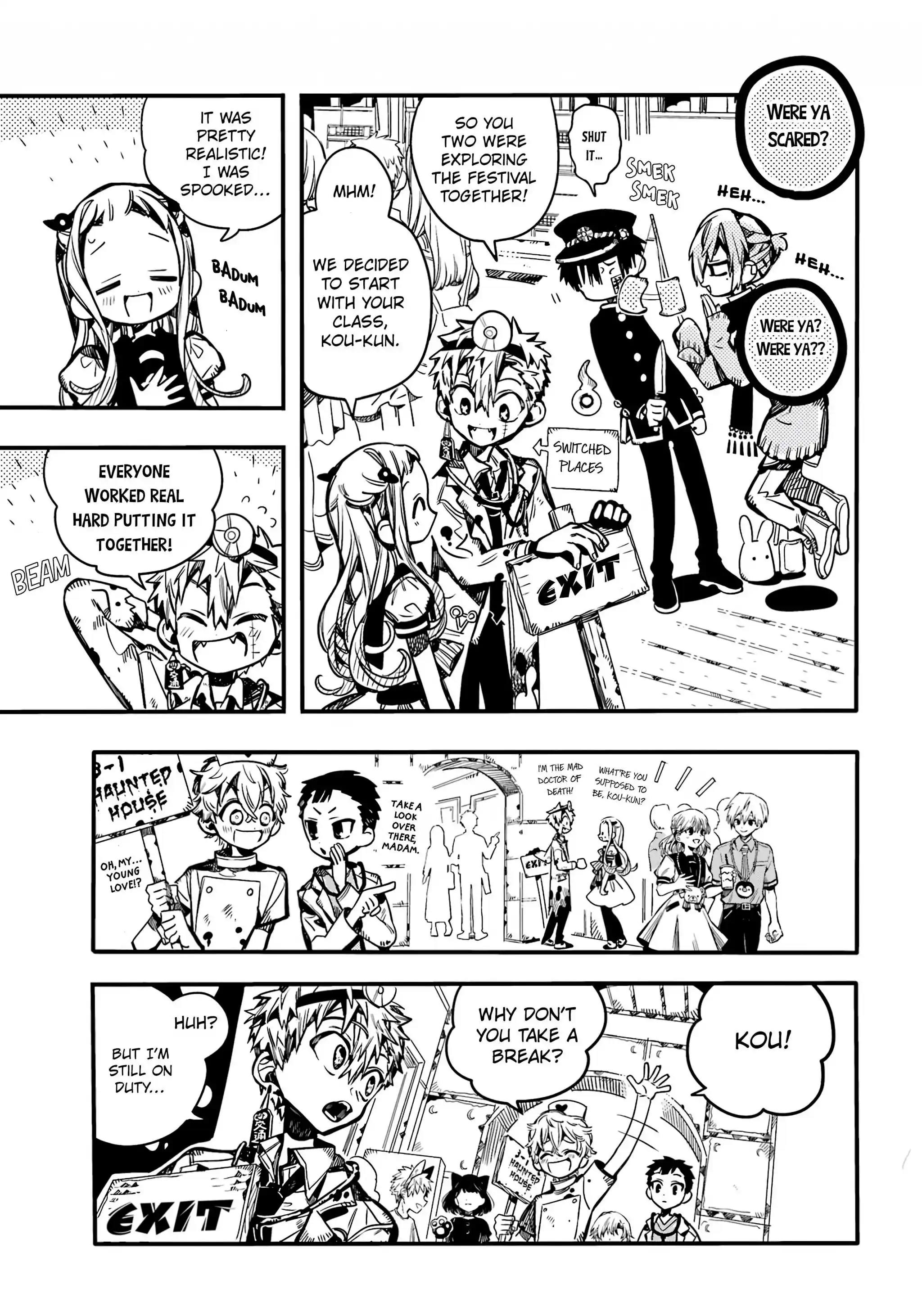 Jibaku Shounen Hanako-Kun Chapter 104