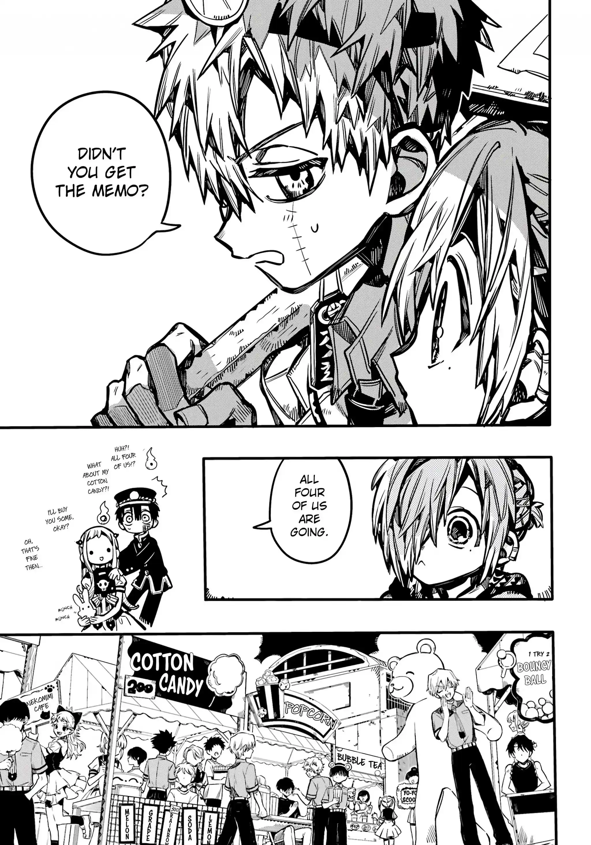 Jibaku Shounen Hanako-Kun Chapter 104