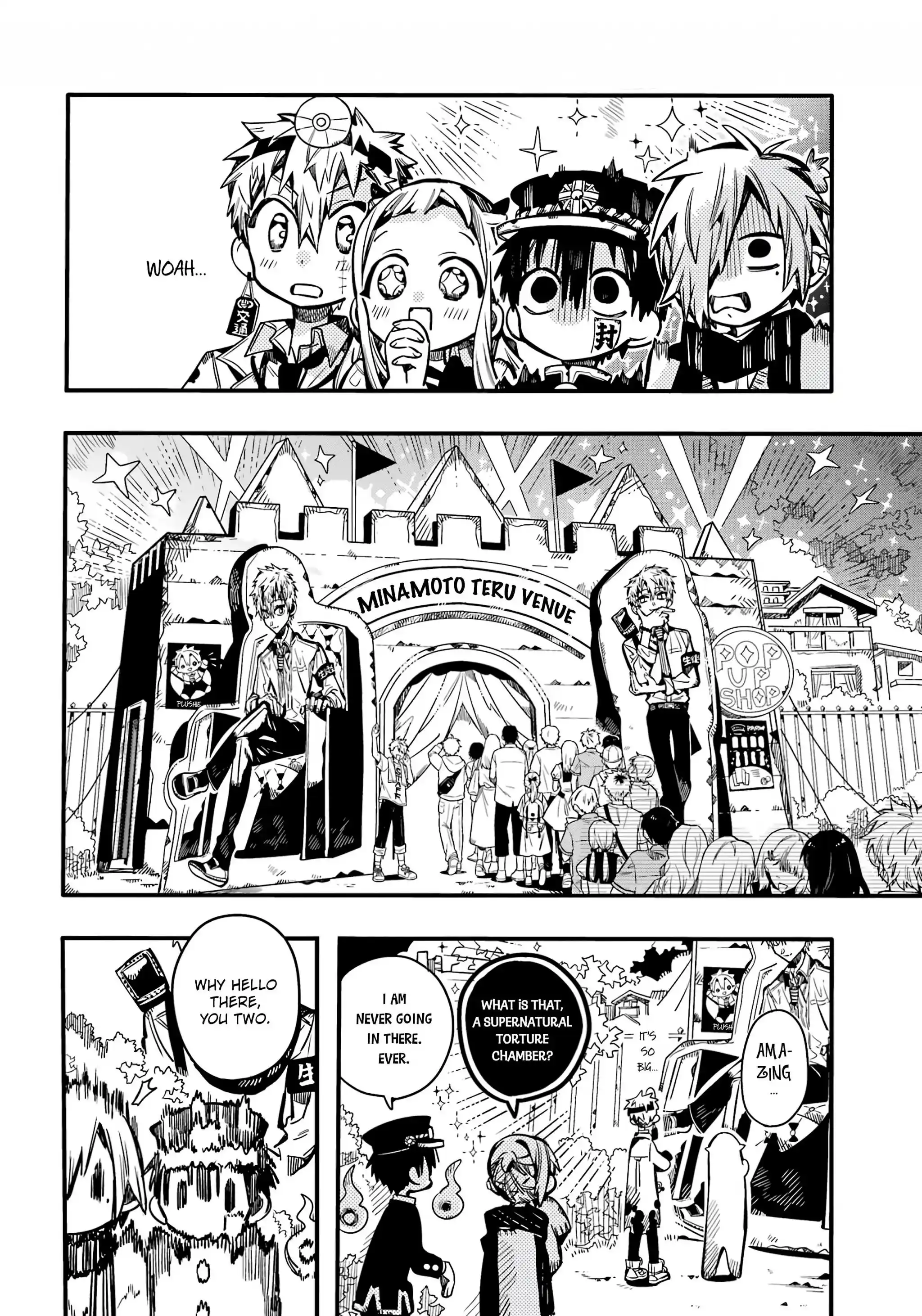 Jibaku Shounen Hanako-Kun Chapter 104