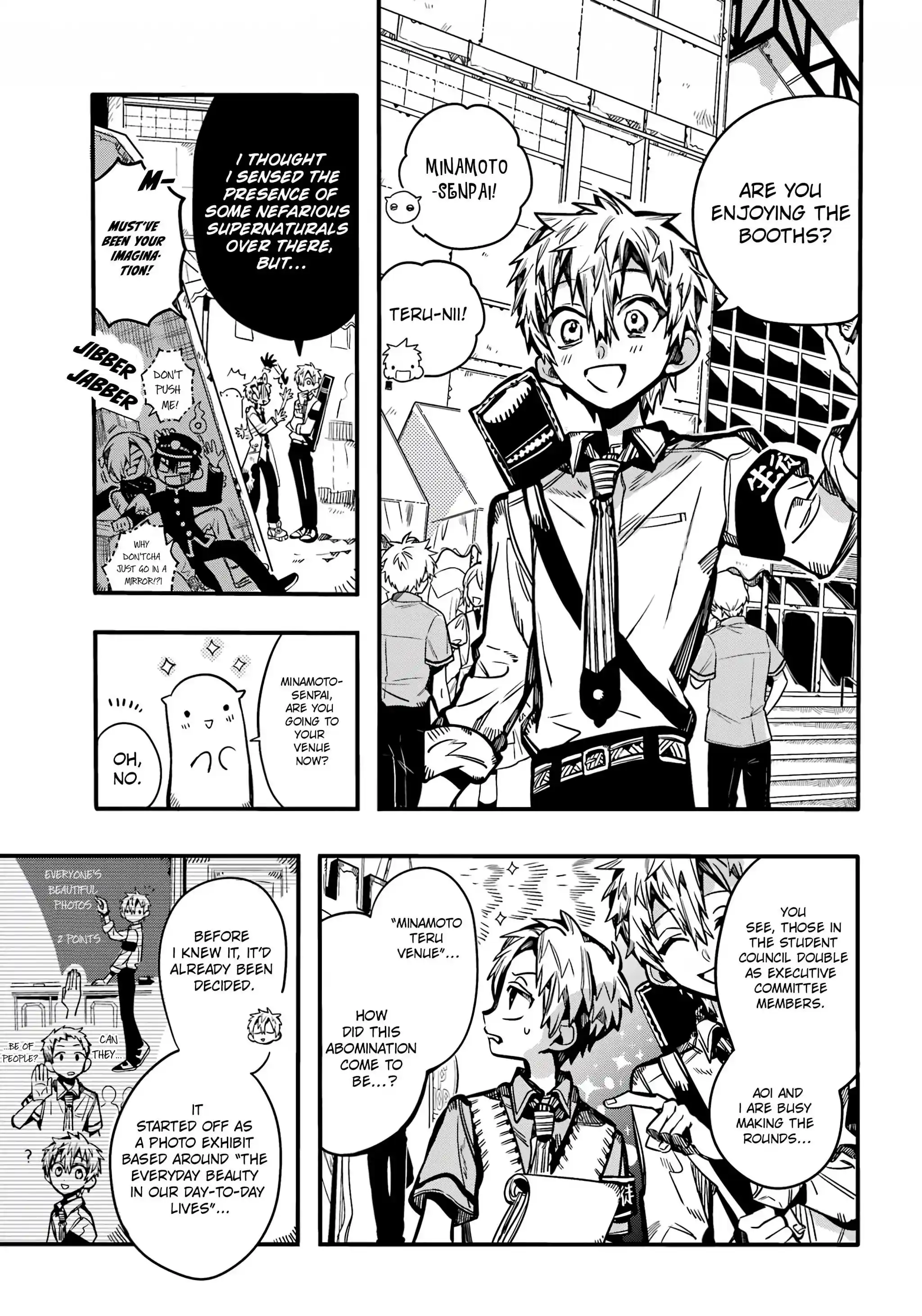 Jibaku Shounen Hanako-Kun Chapter 104