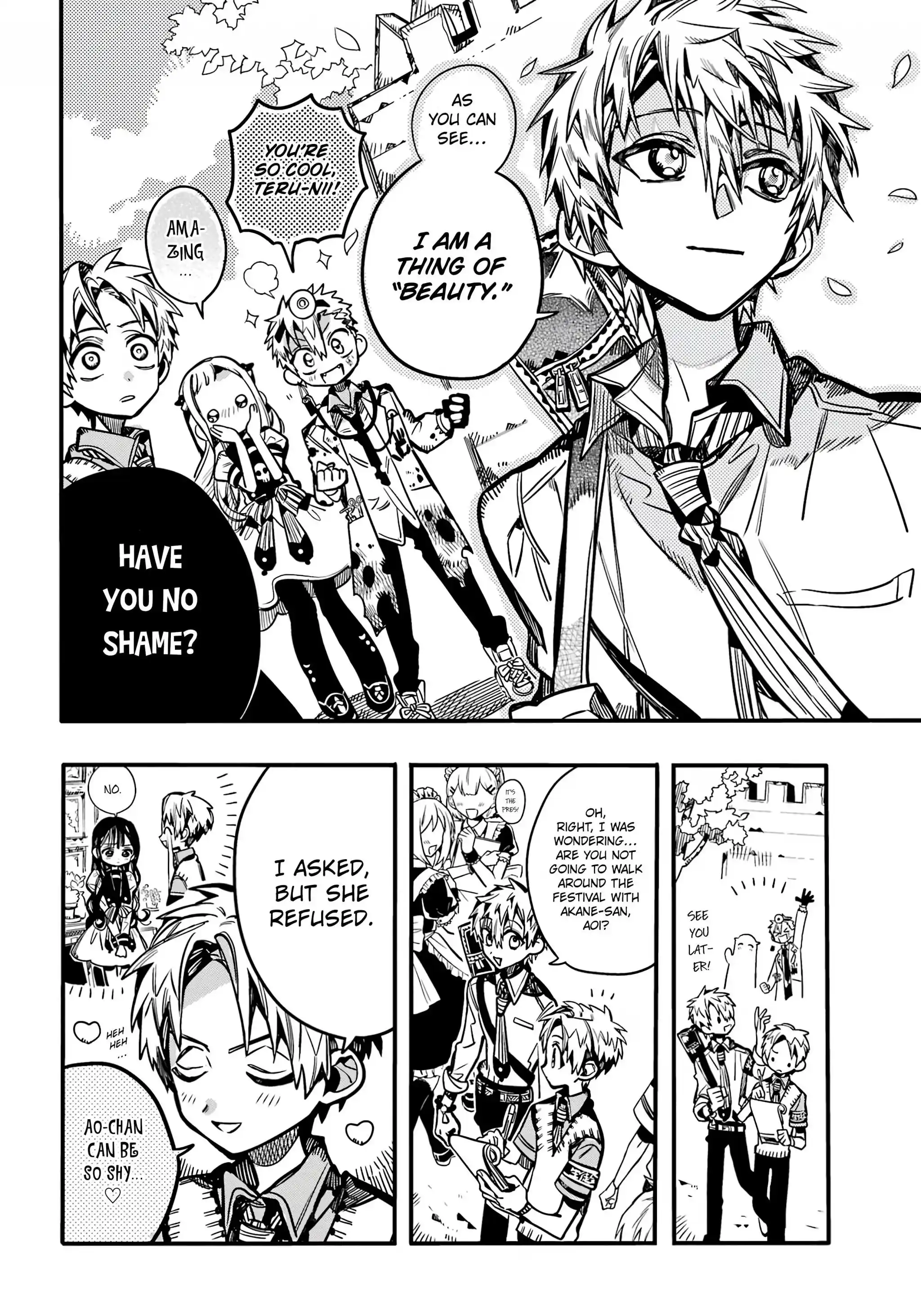 Jibaku Shounen Hanako-Kun Chapter 104