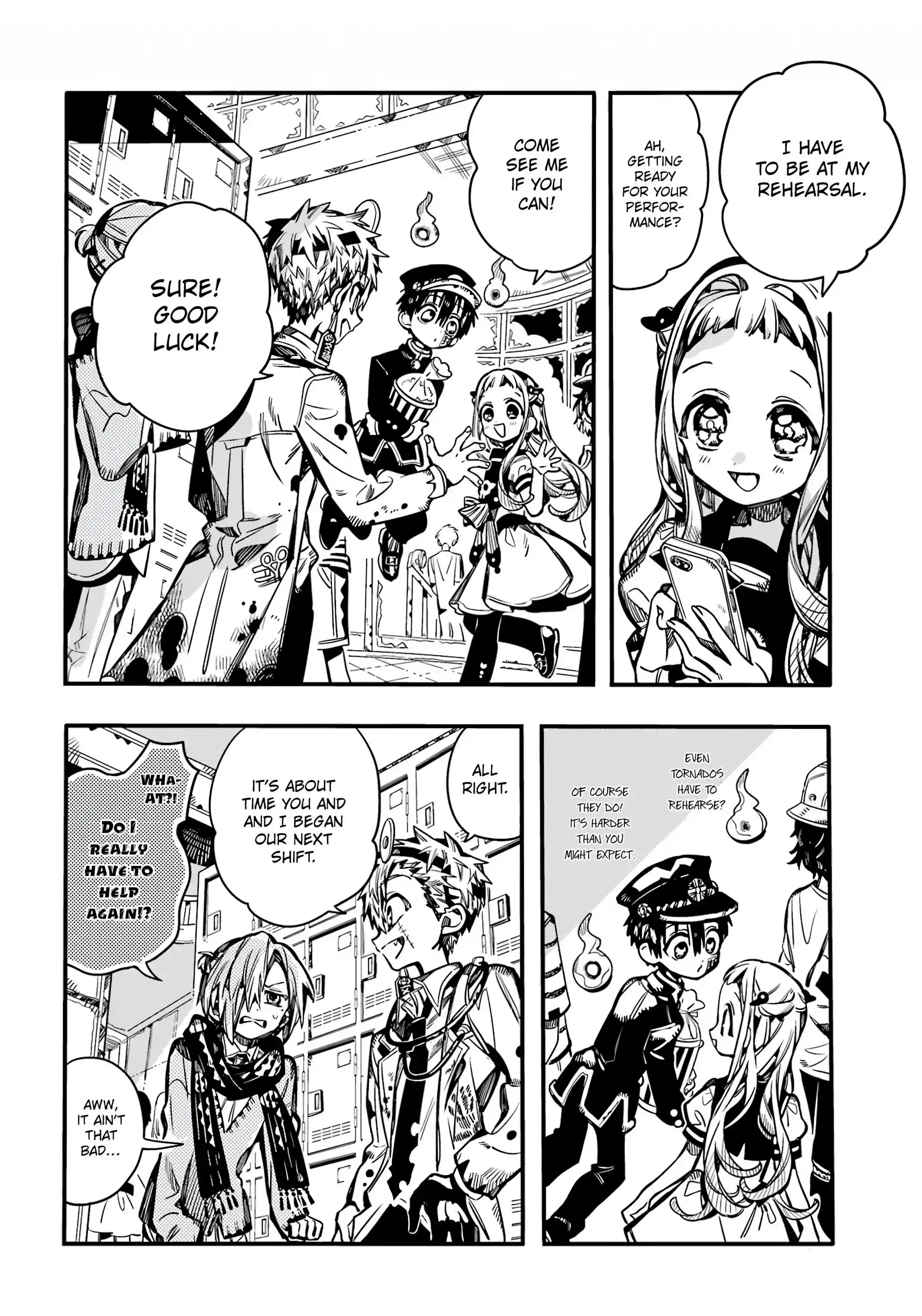 Jibaku Shounen Hanako-Kun Chapter 104