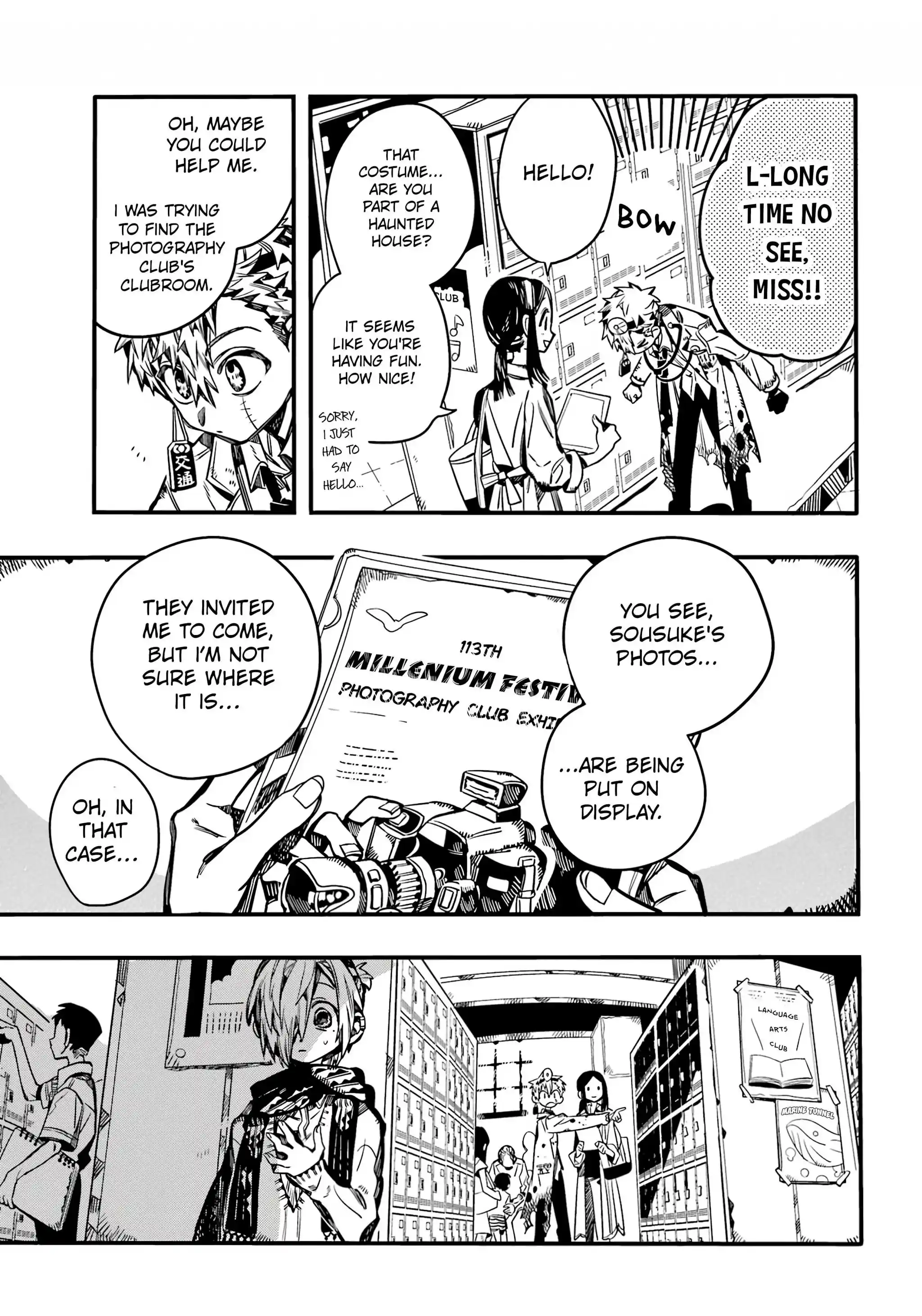 Jibaku Shounen Hanako-Kun Chapter 104