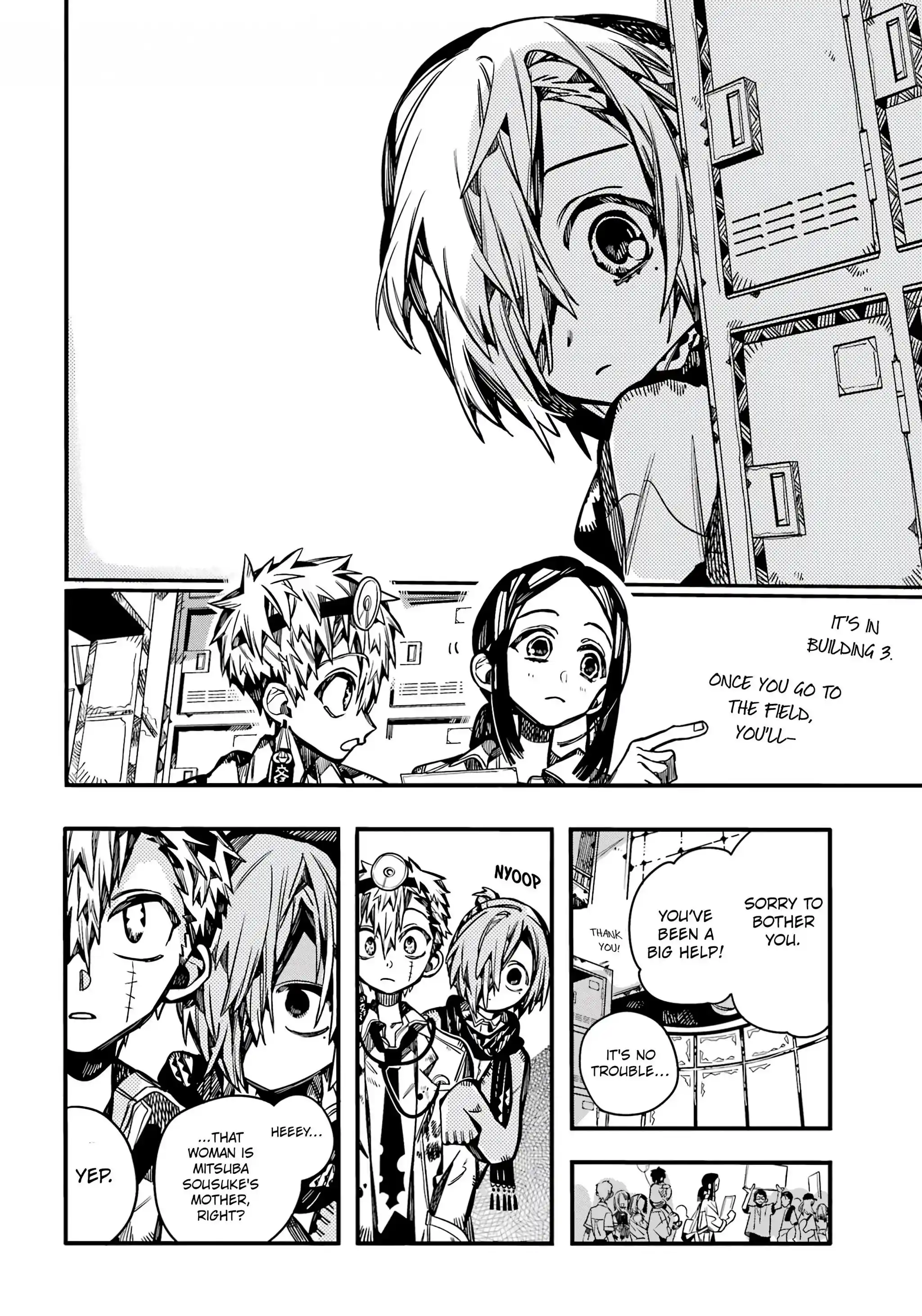 Jibaku Shounen Hanako-Kun Chapter 104