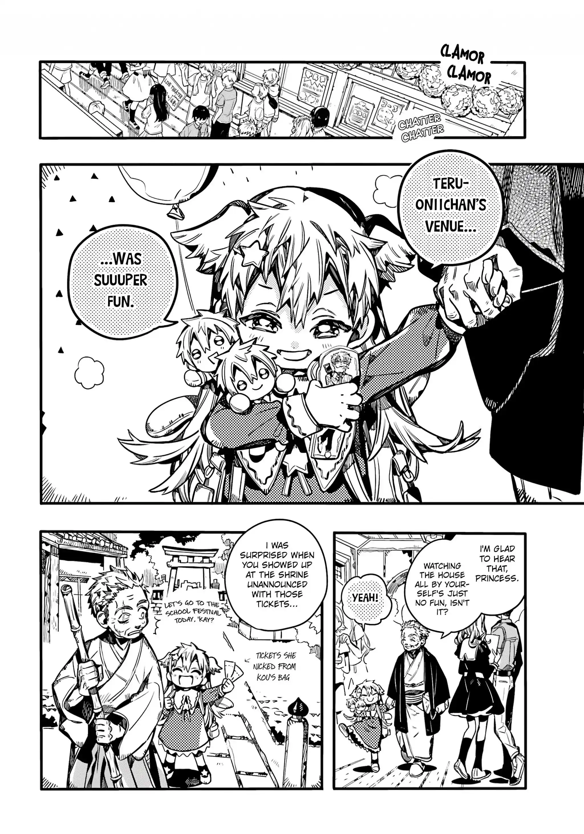 Jibaku Shounen Hanako-Kun Chapter 104