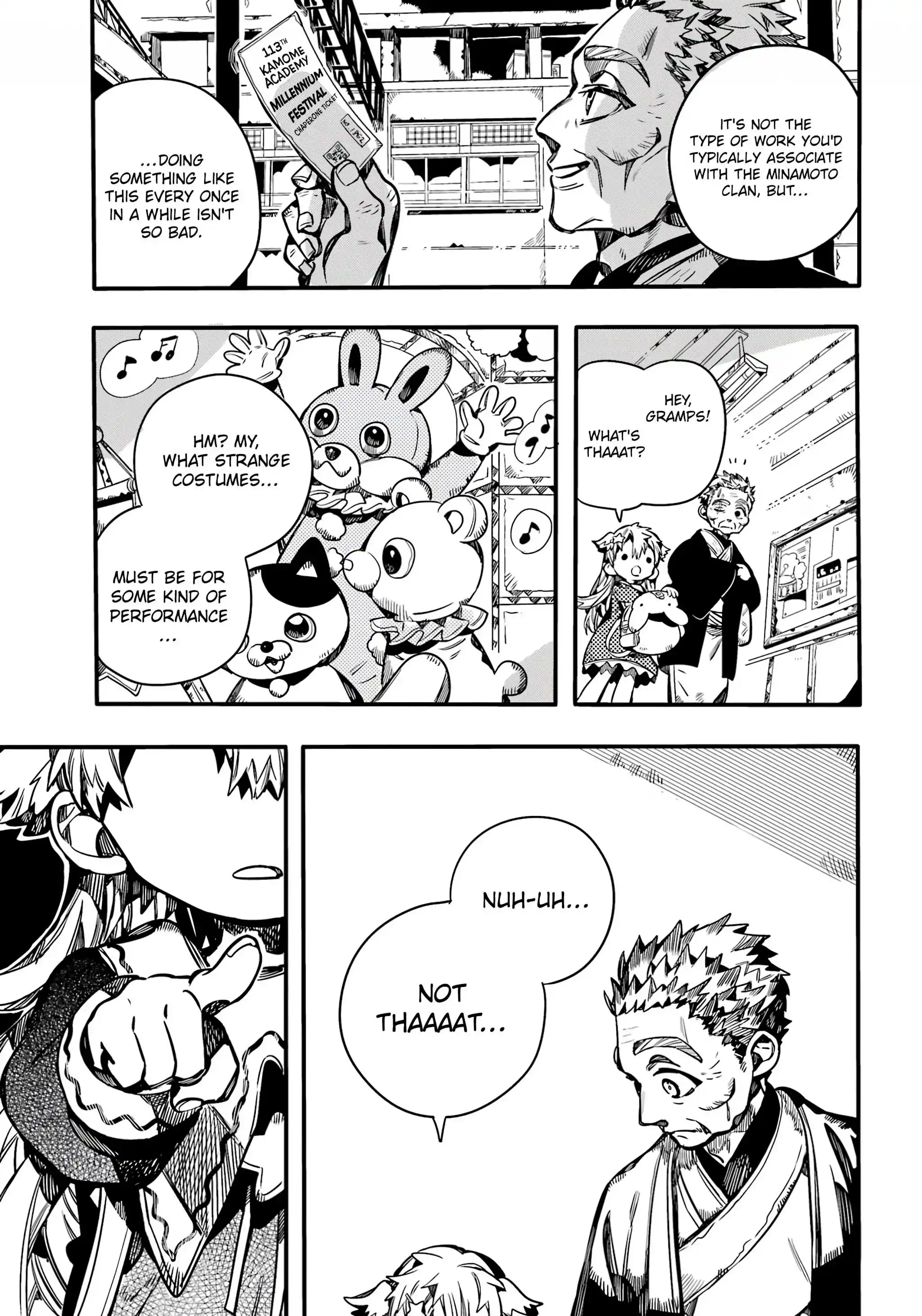 Jibaku Shounen Hanako-Kun Chapter 104