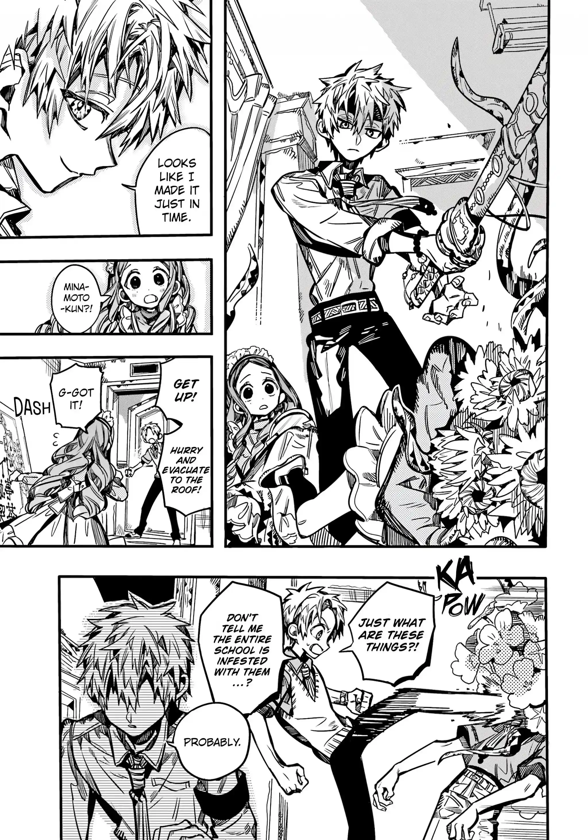 Jibaku Shounen Hanako-Kun Chapter 104