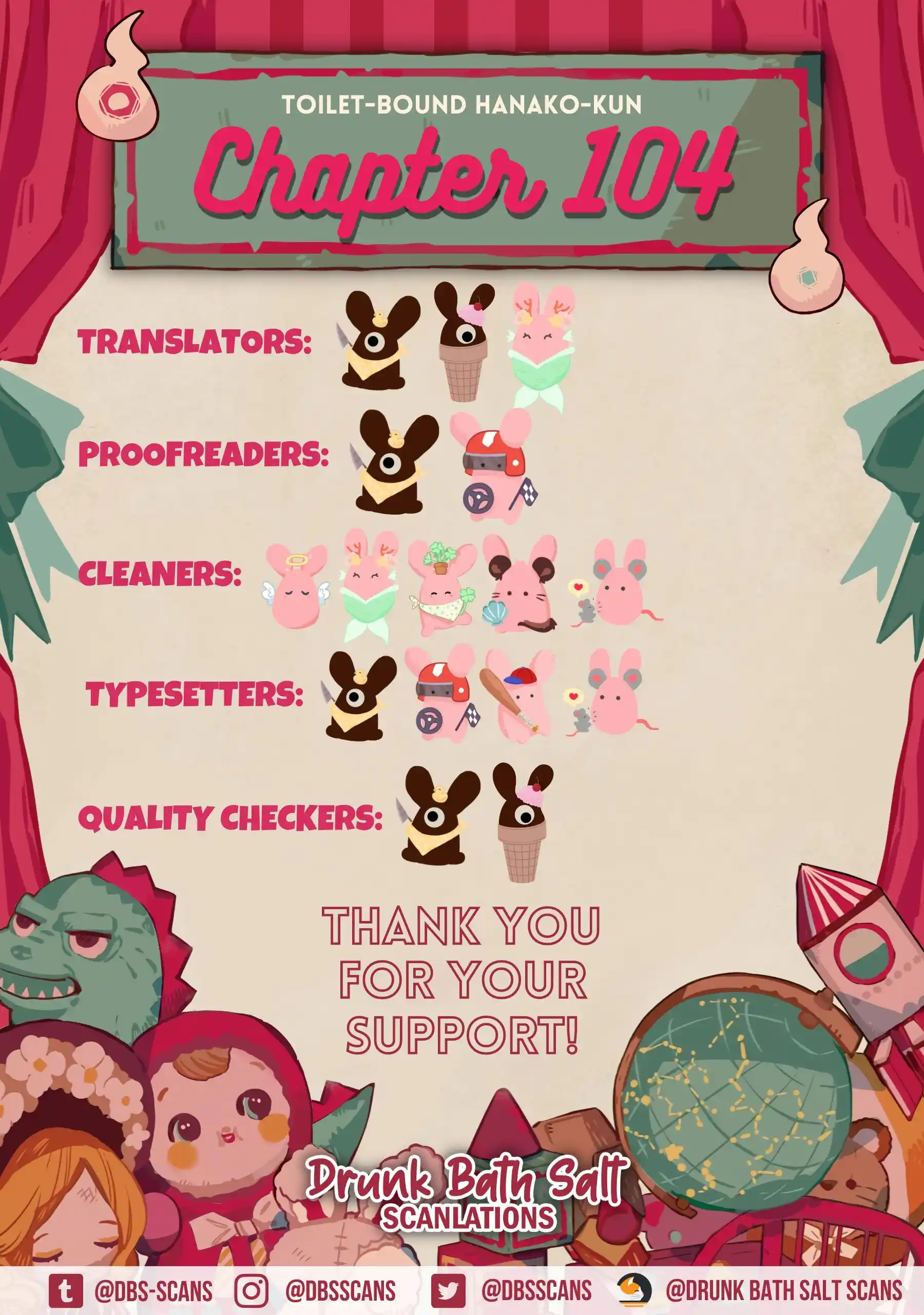 Jibaku Shounen Hanako-Kun Chapter 104