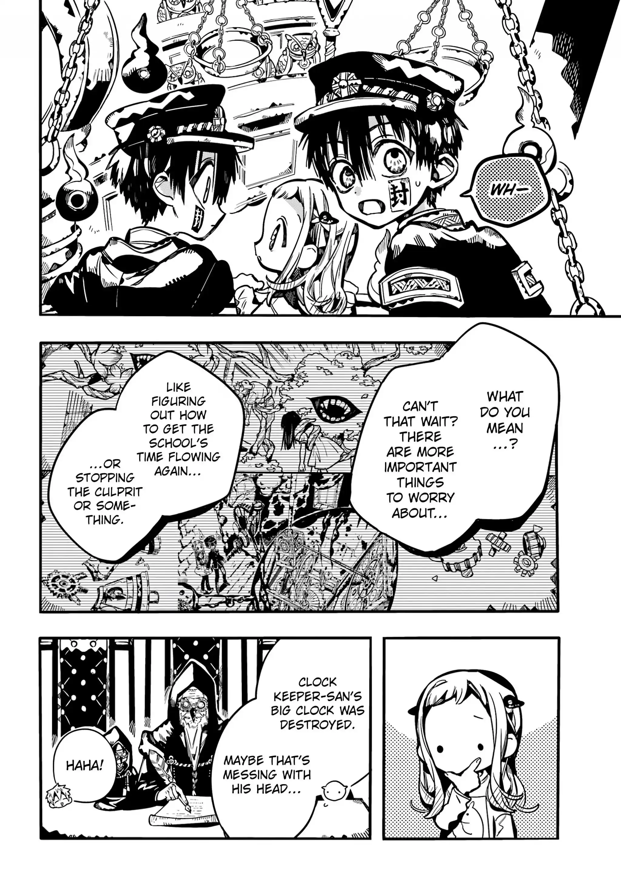 Jibaku Shounen Hanako-Kun Chapter 109