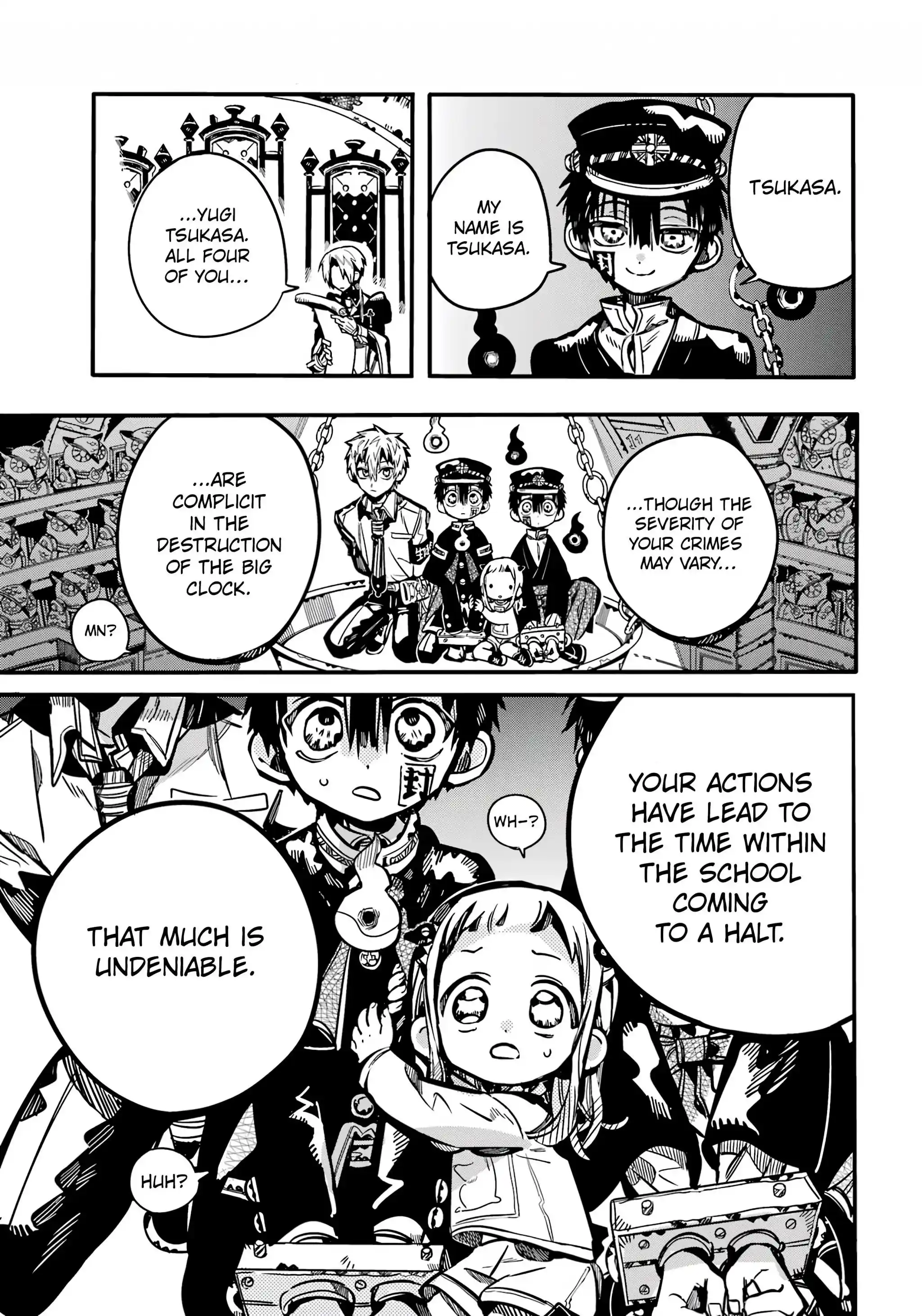 Jibaku Shounen Hanako-Kun Chapter 109