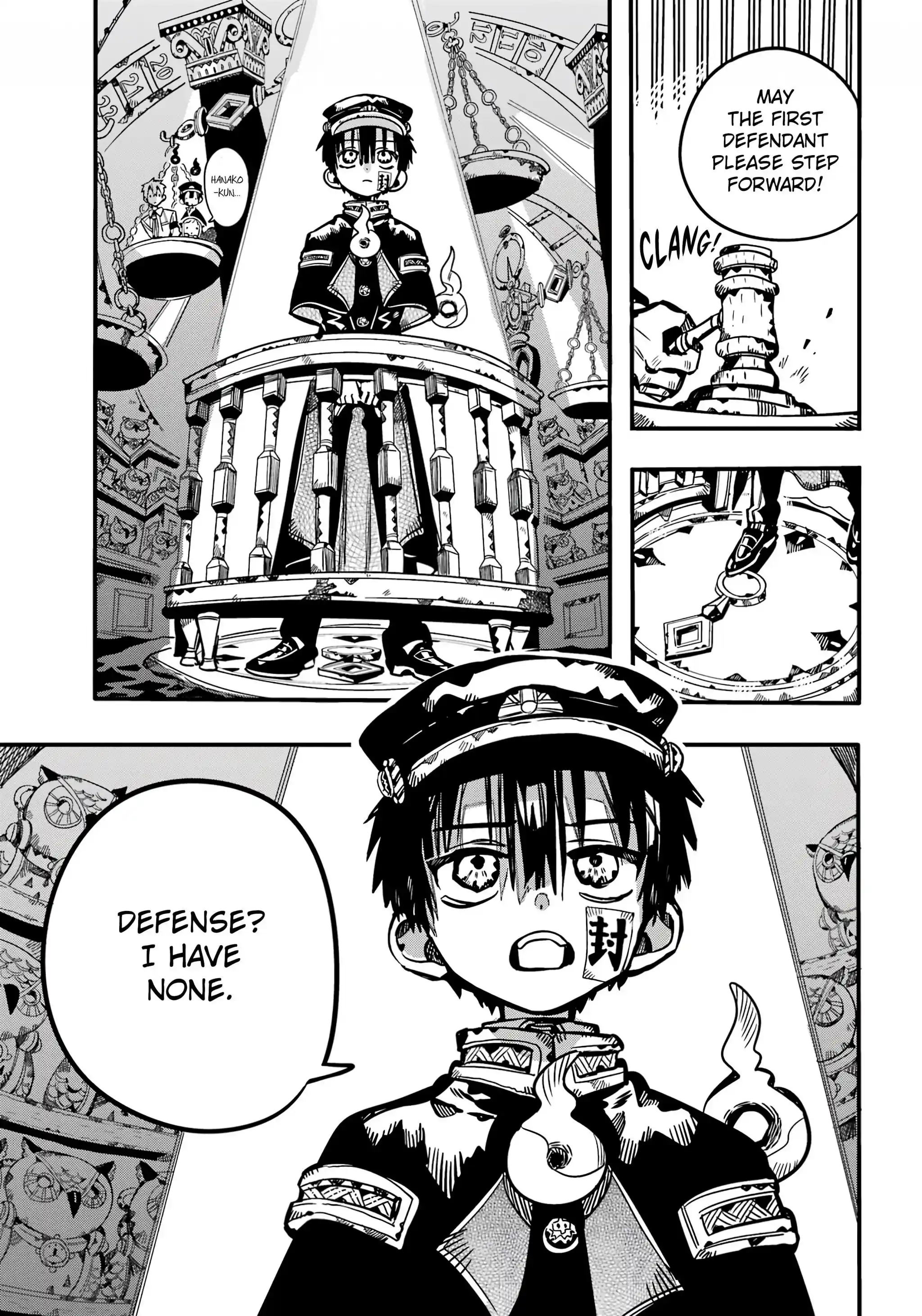 Jibaku Shounen Hanako-Kun Chapter 109