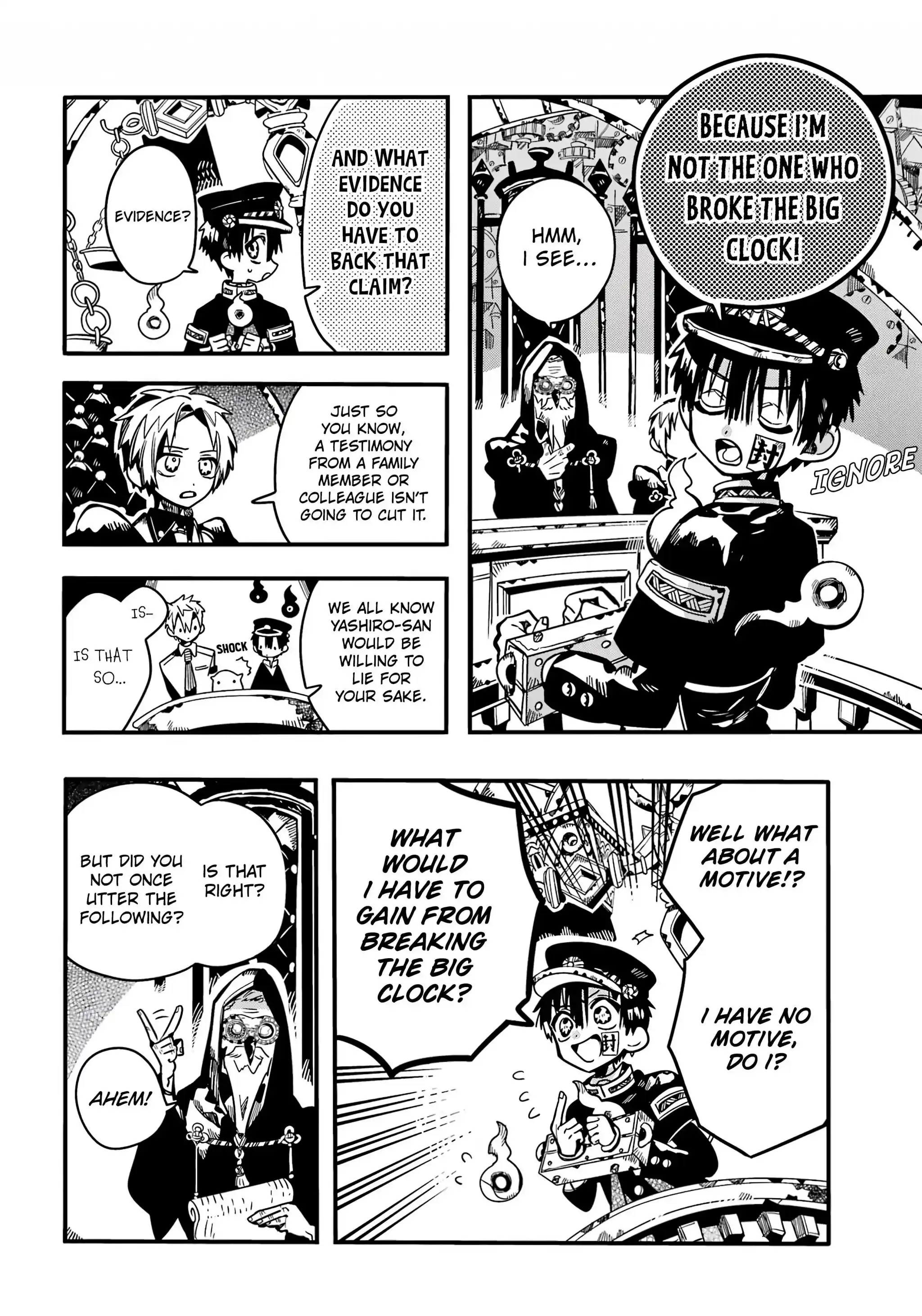 Jibaku Shounen Hanako-Kun Chapter 109