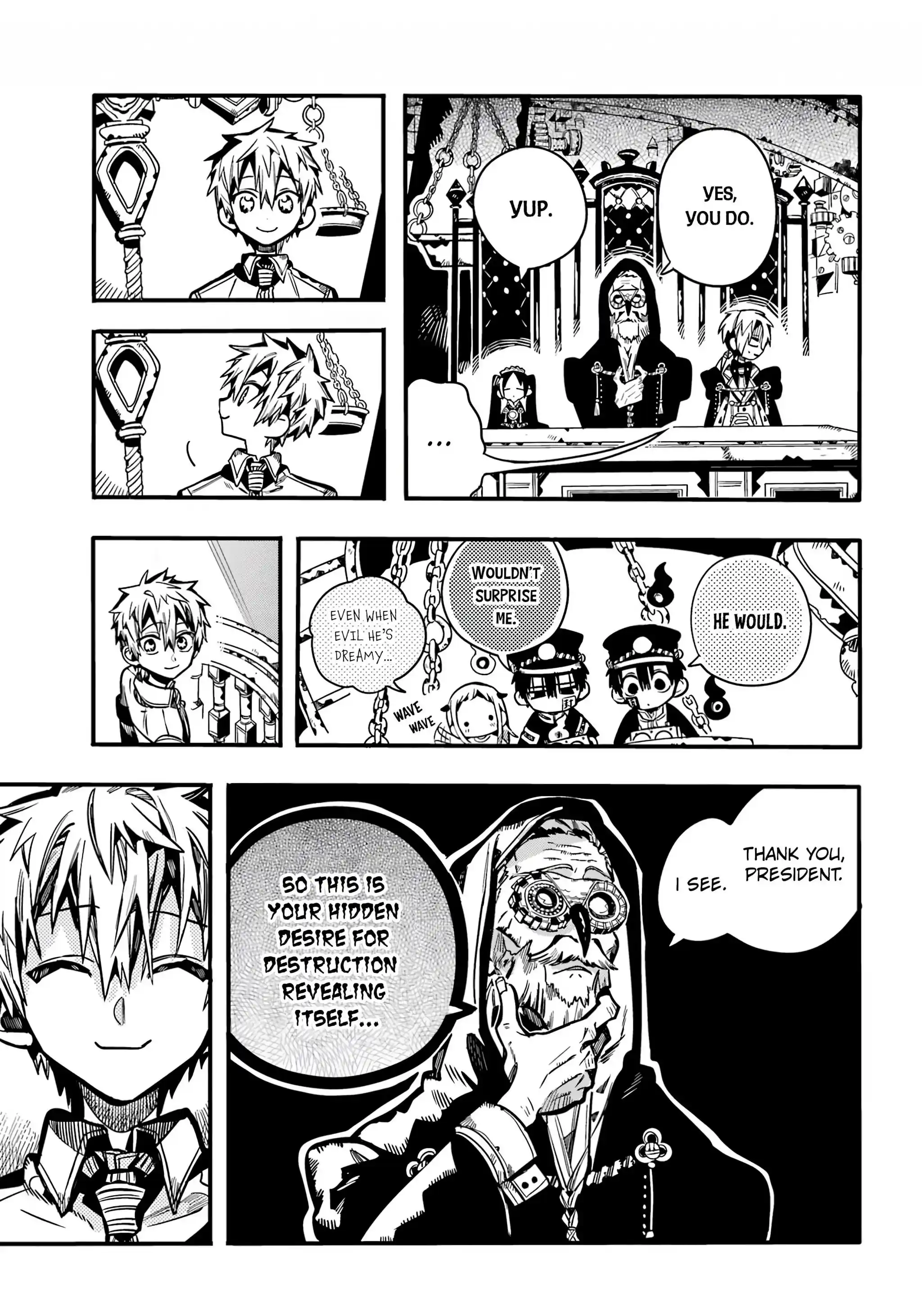 Jibaku Shounen Hanako-Kun Chapter 109