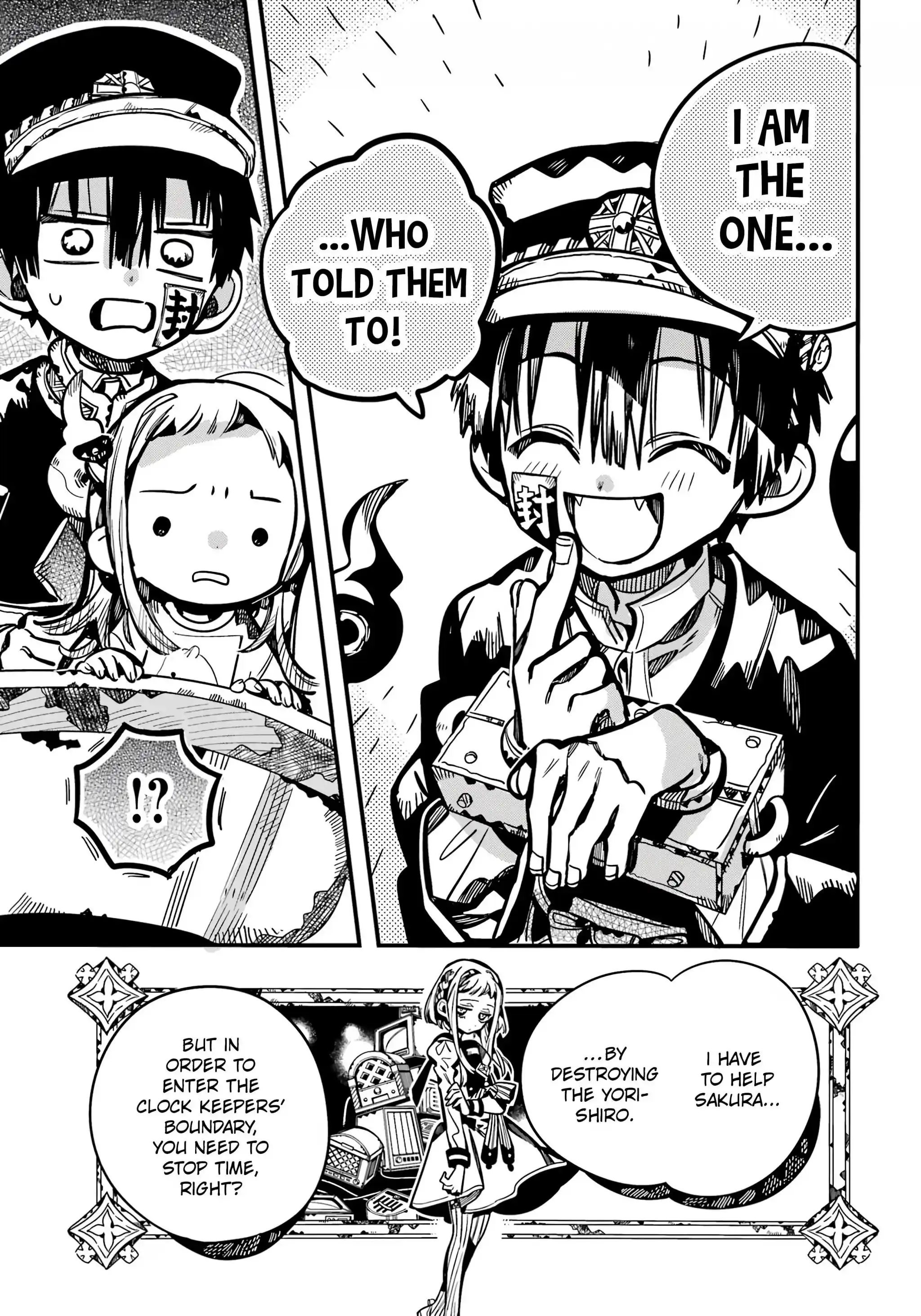 Jibaku Shounen Hanako-Kun Chapter 109