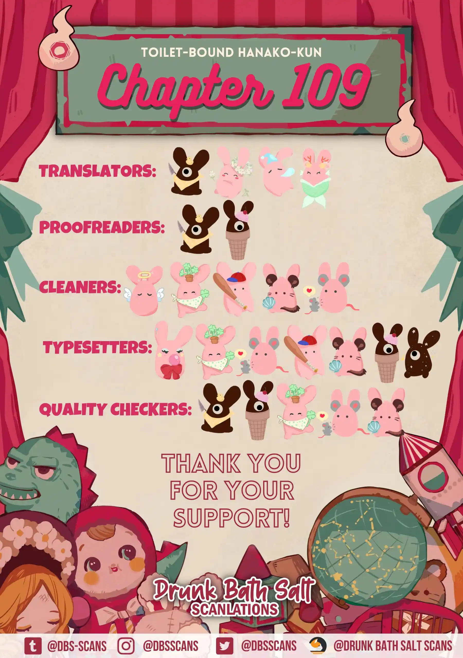 Jibaku Shounen Hanako-Kun Chapter 109