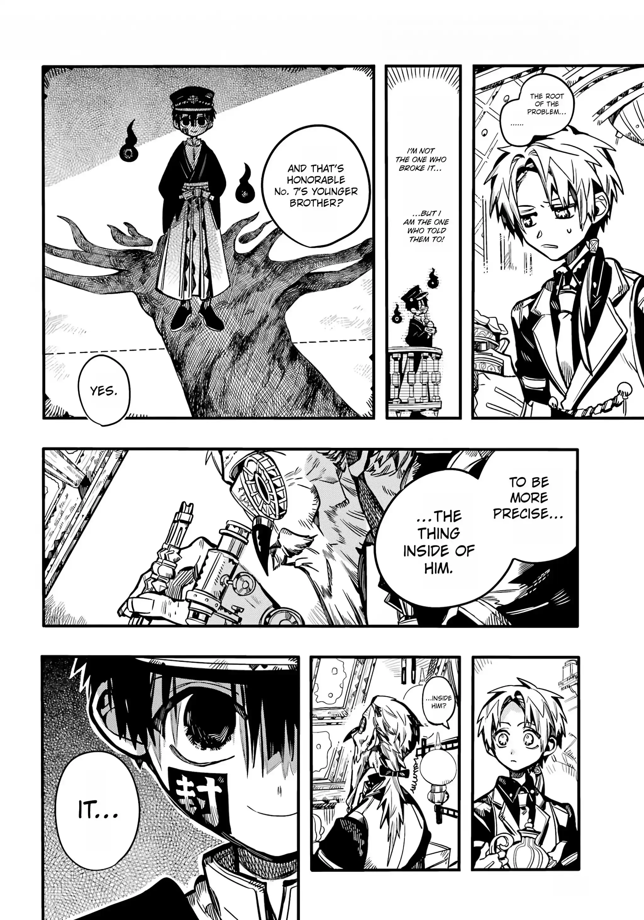 Jibaku Shounen Hanako-Kun Chapter 111