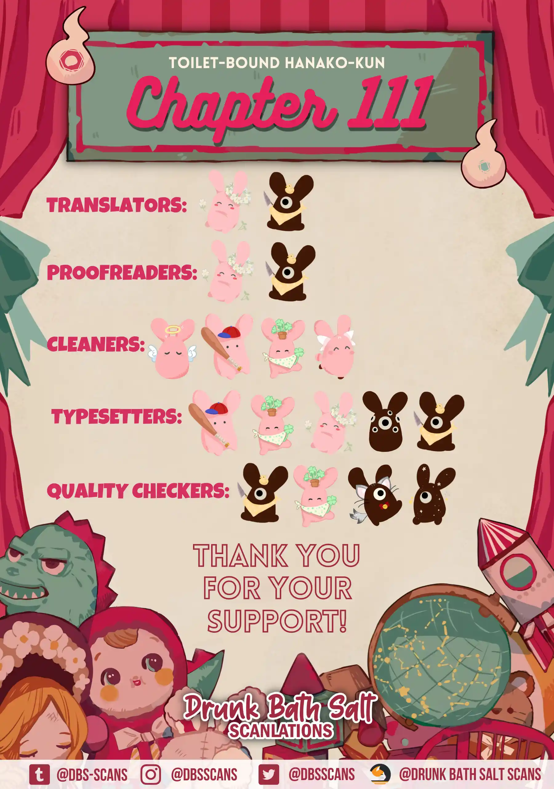 Jibaku Shounen Hanako-Kun Chapter 111