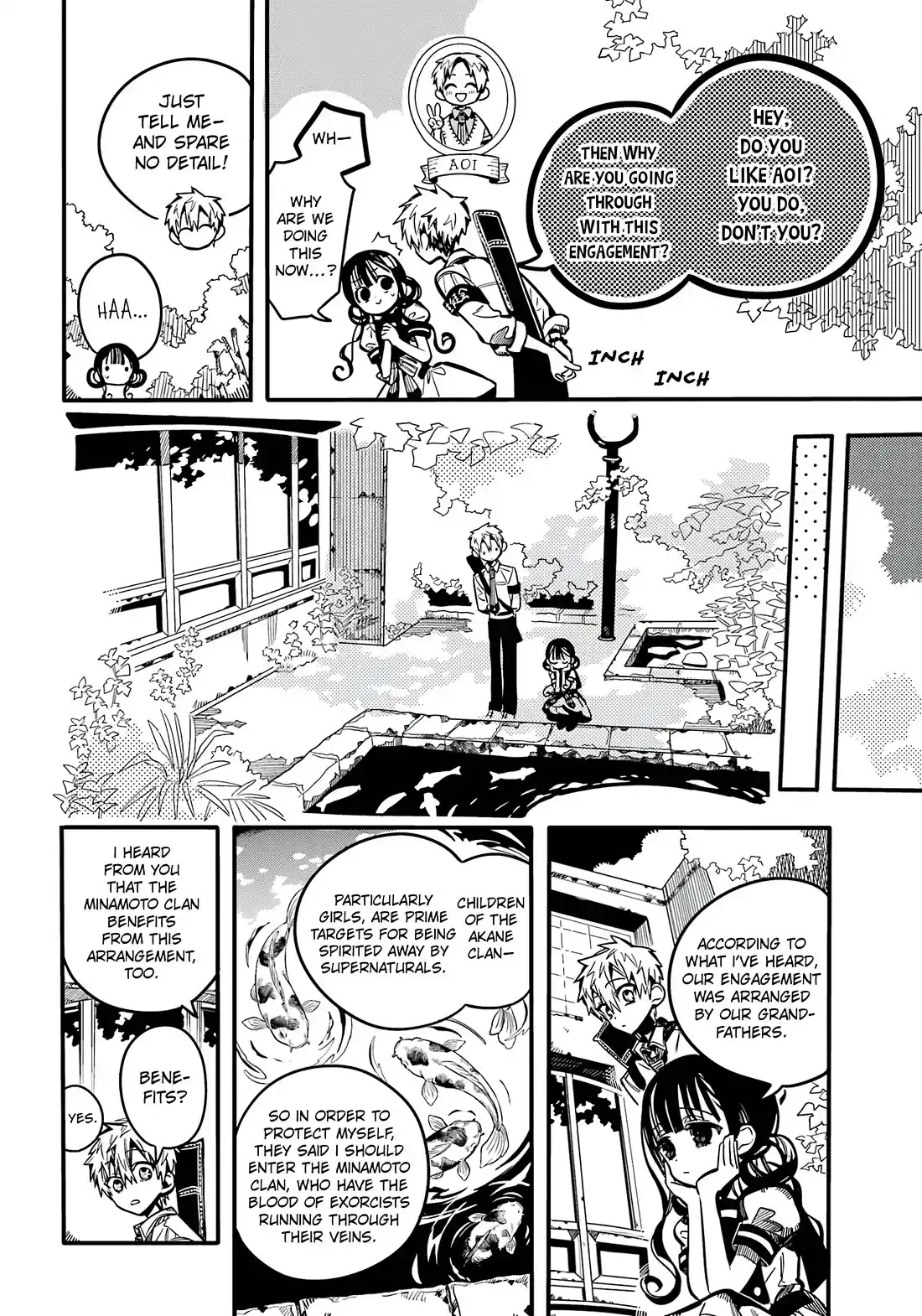 Jibaku Shounen Hanako-Kun Chapter 114